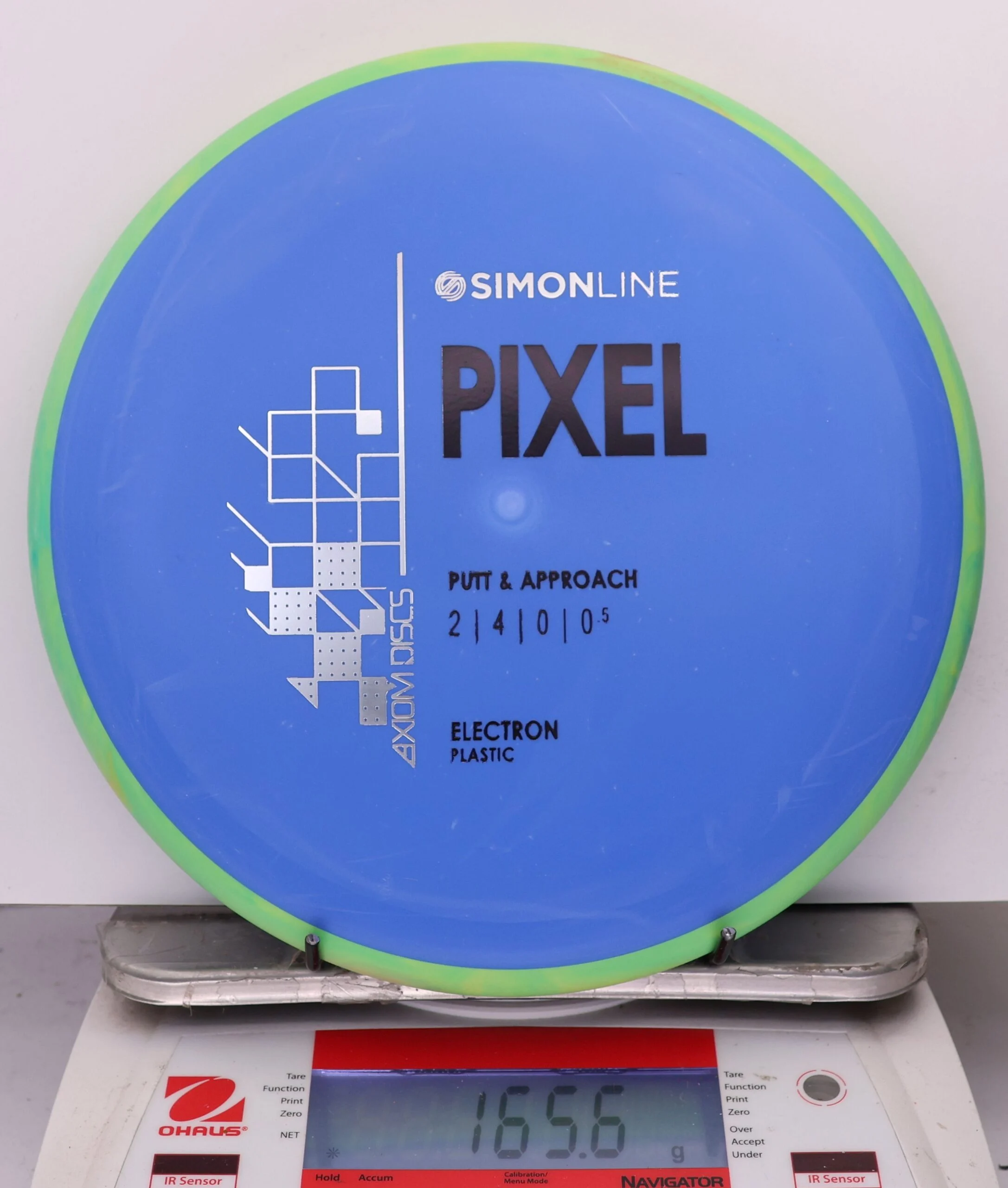 998619 Simon Line Electron Pixel - #577 Green-Blue, 166
