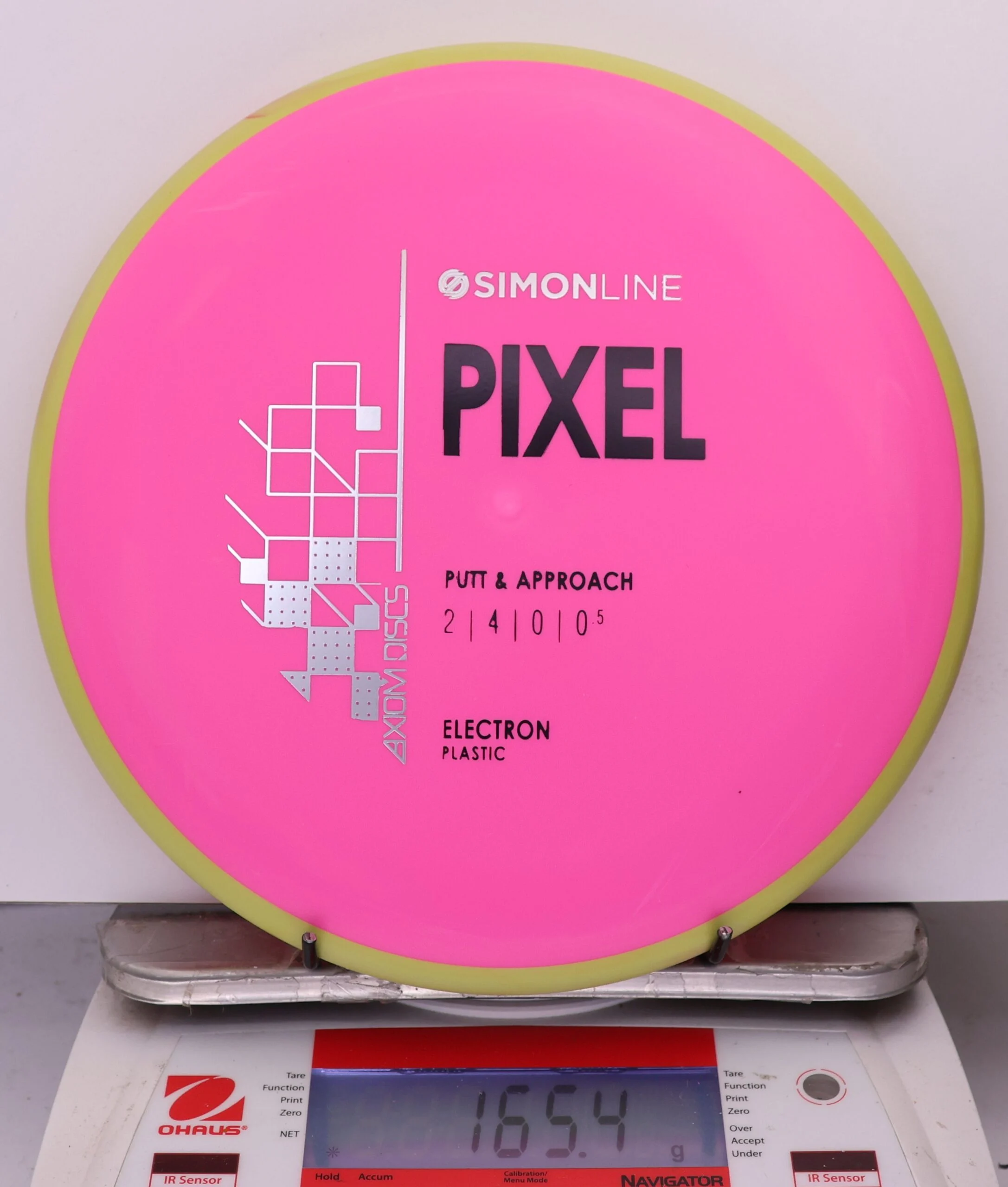 998658 Simon Line Electron Pixel - #586 Yellow-Pink, 165