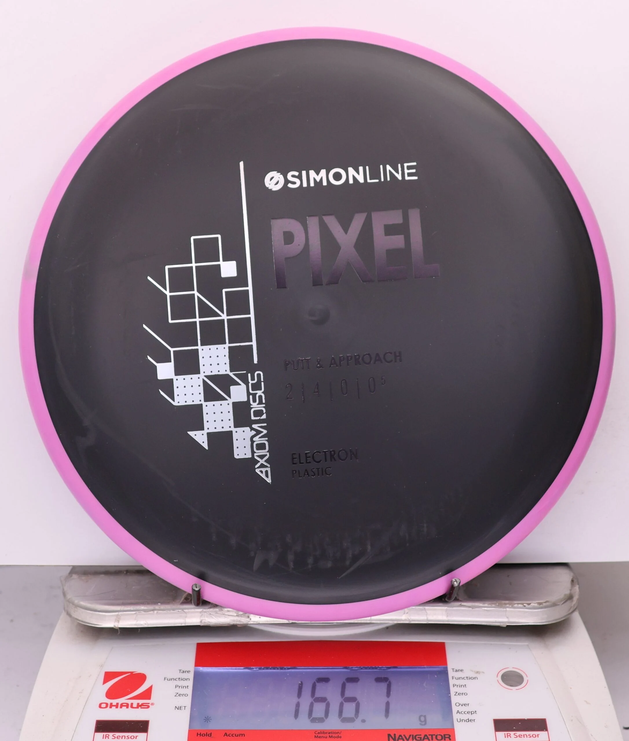998680 Simon Line Electron Pixel - #593 Pink-Black, 167