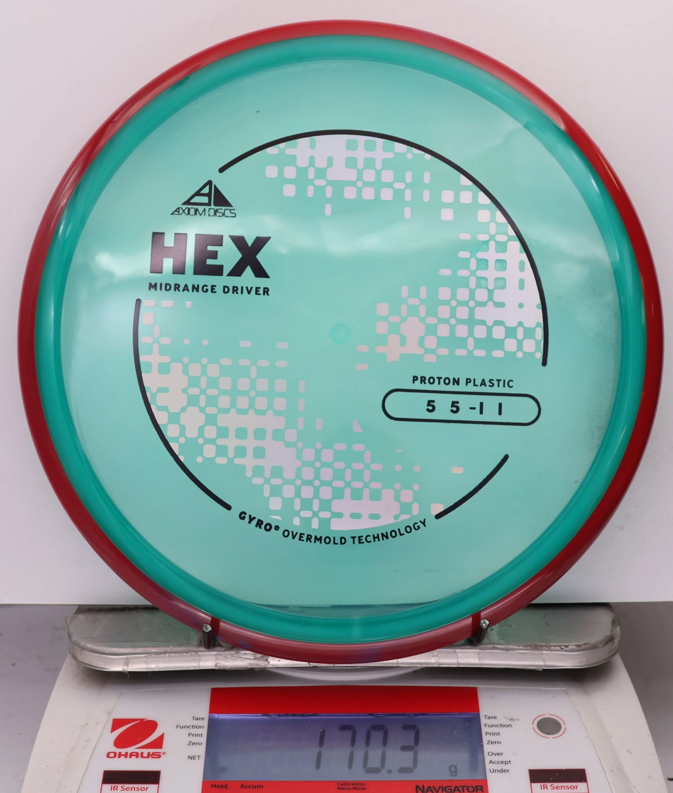 998849 Proton Hex, Project Lab Coat - #587 Red-Aqua, 170