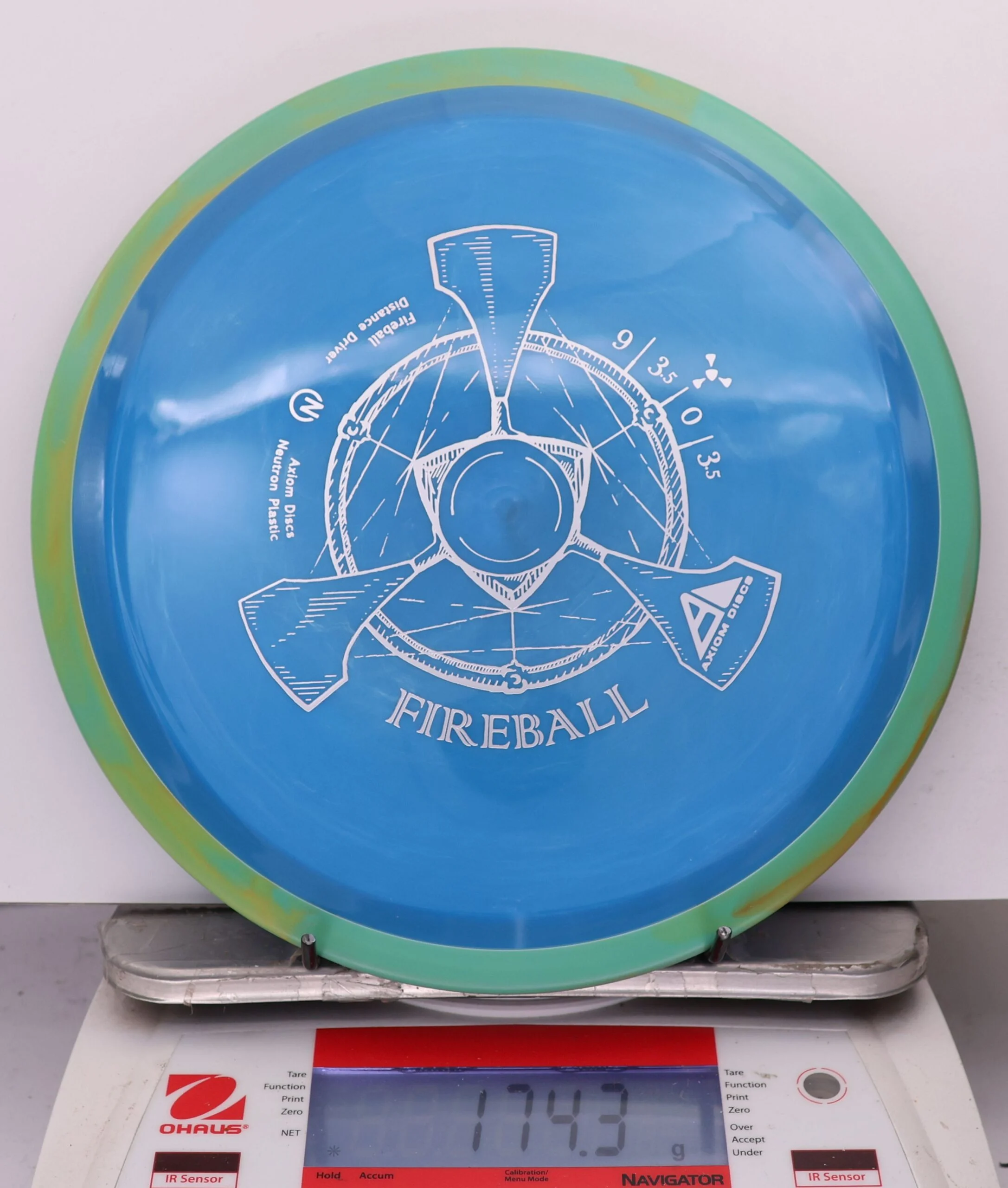 999761 Neutron Fireball - #579 Green-Blue, 174