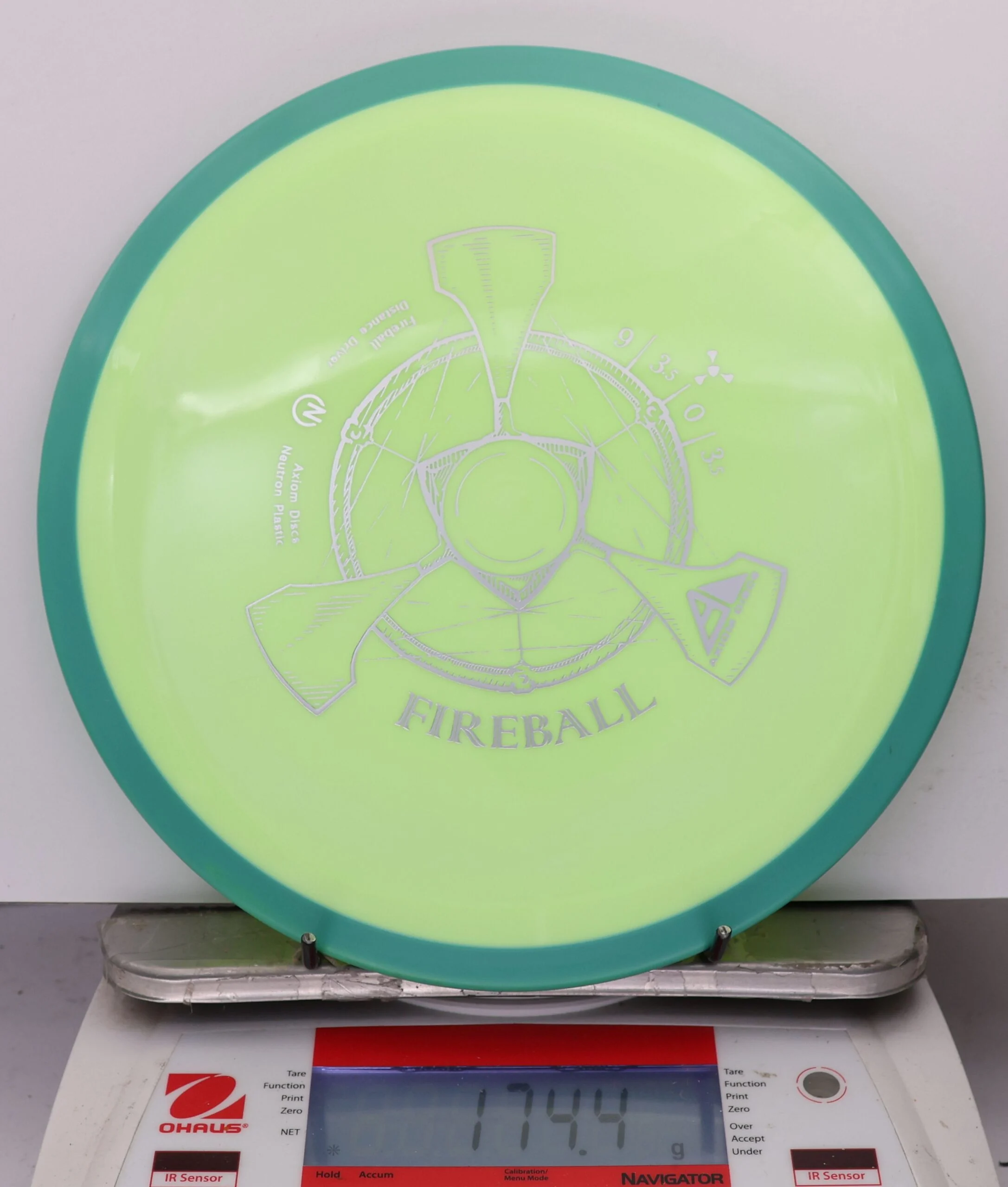 999769 Neutron Fireball - #582 Teal-Yellow, 174