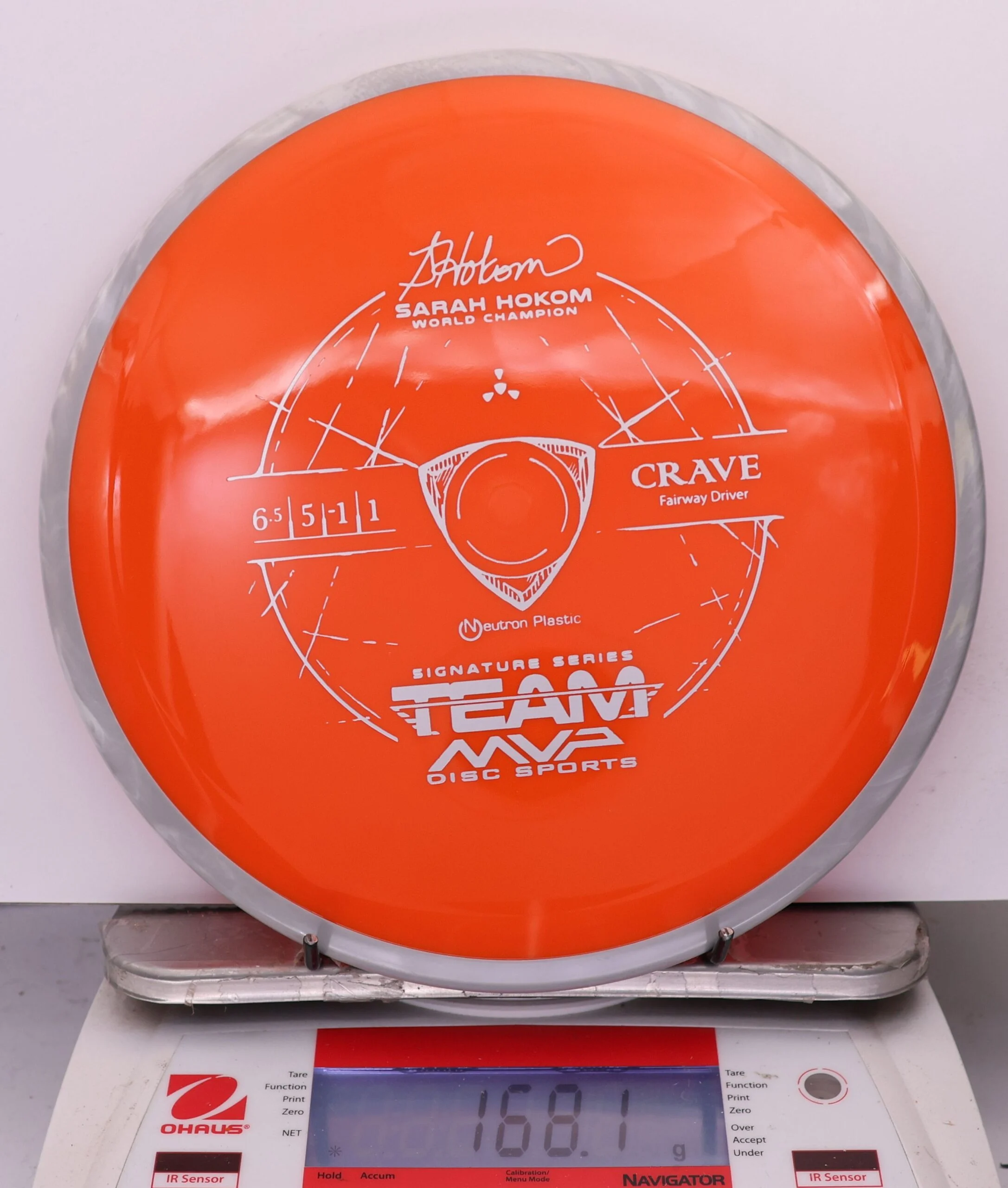 1000104 Neutron Crave, Sarah Hokom - #585 WhiteGrey-RedOrange, 168