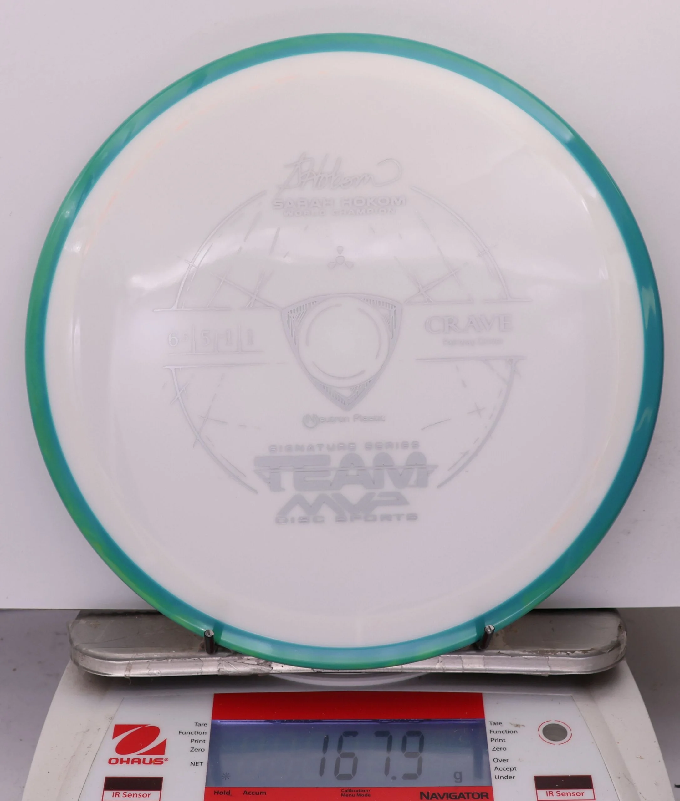 1000125 Neutron Crave, Sarah Hokom - #591 Teal-White, 168