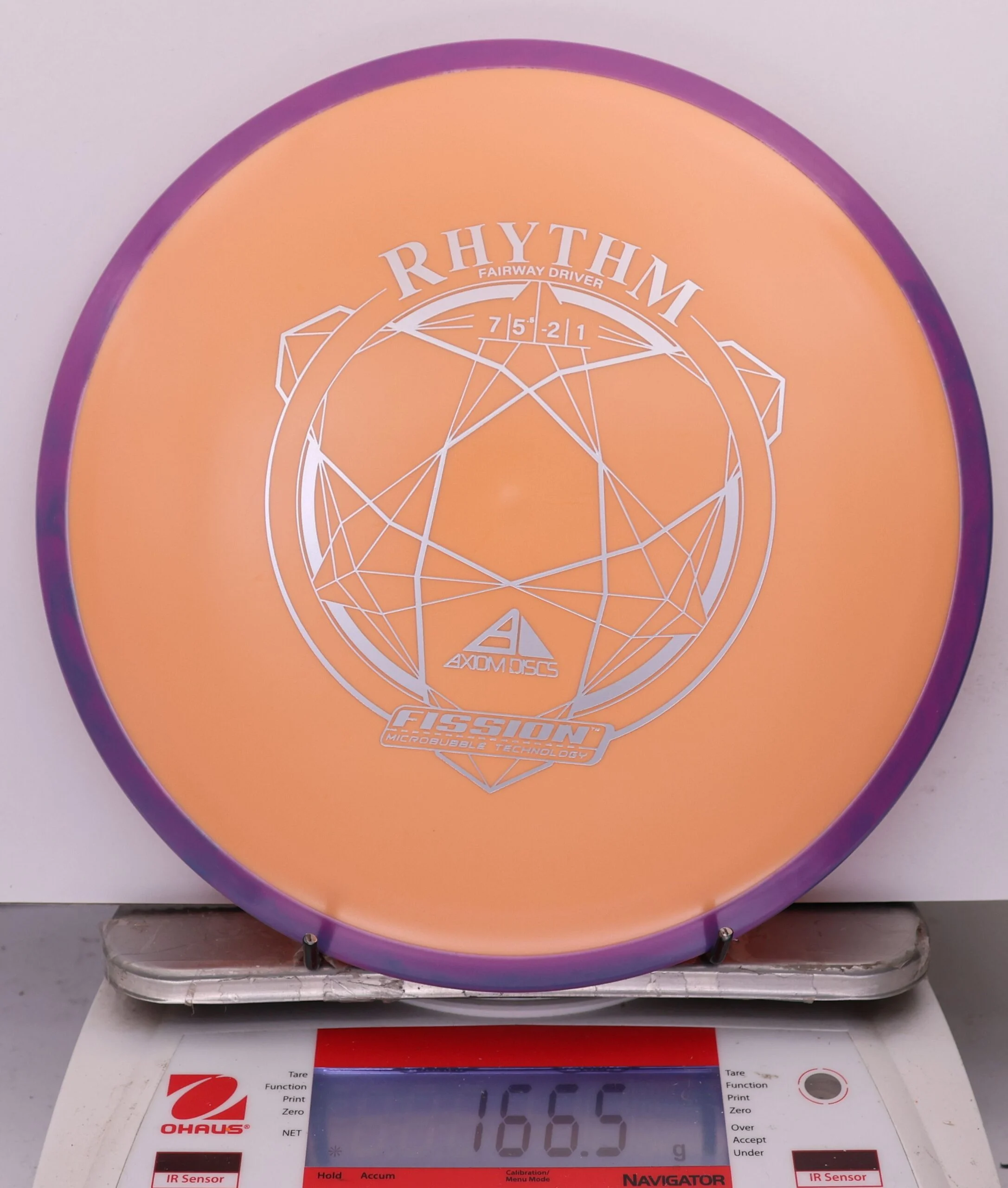 1000280 Fission Rhythm - #589 Purple-LtOrange, 167