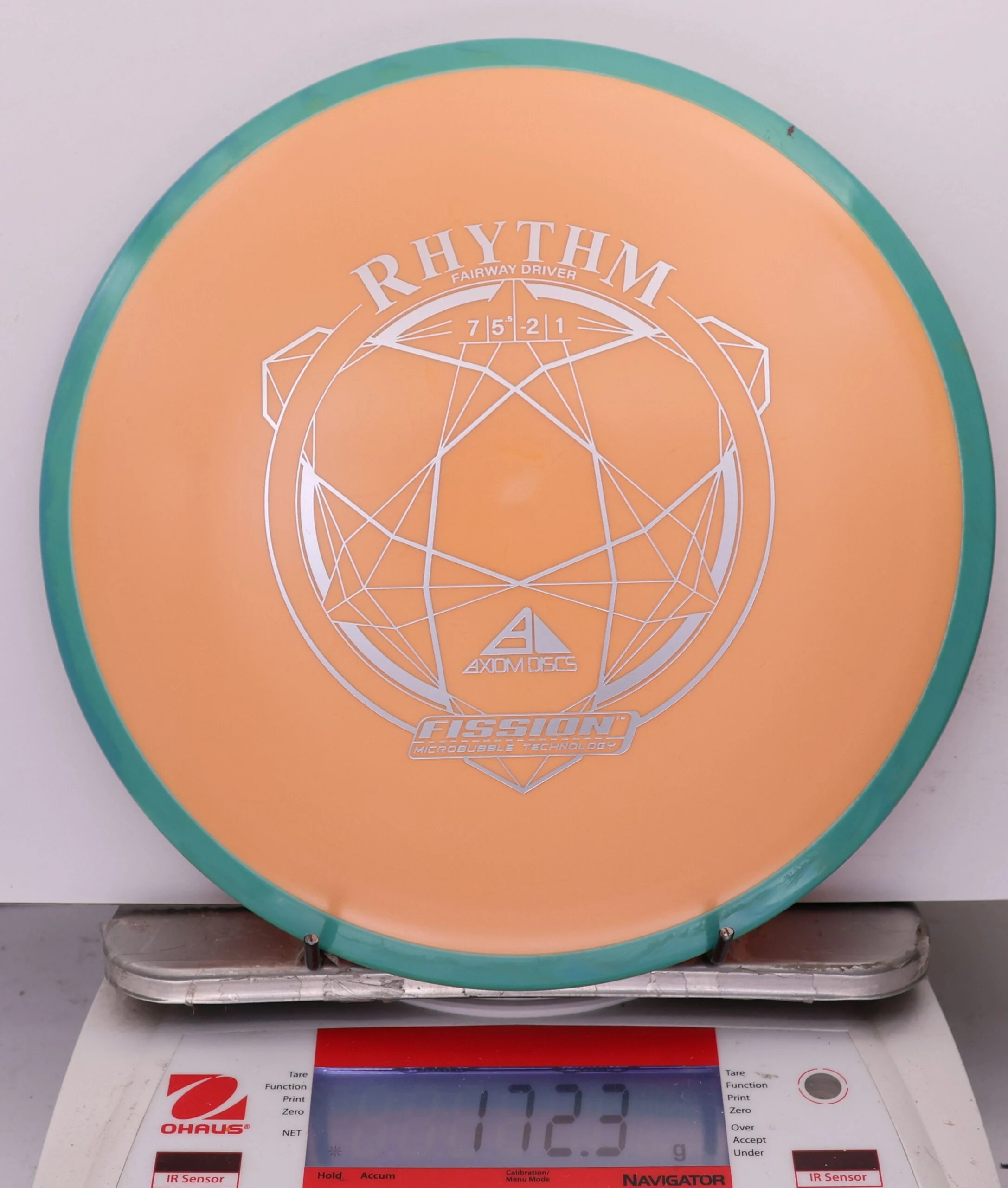 1000301 Fission Rhythm - #591 Teal-LtOrange, 172