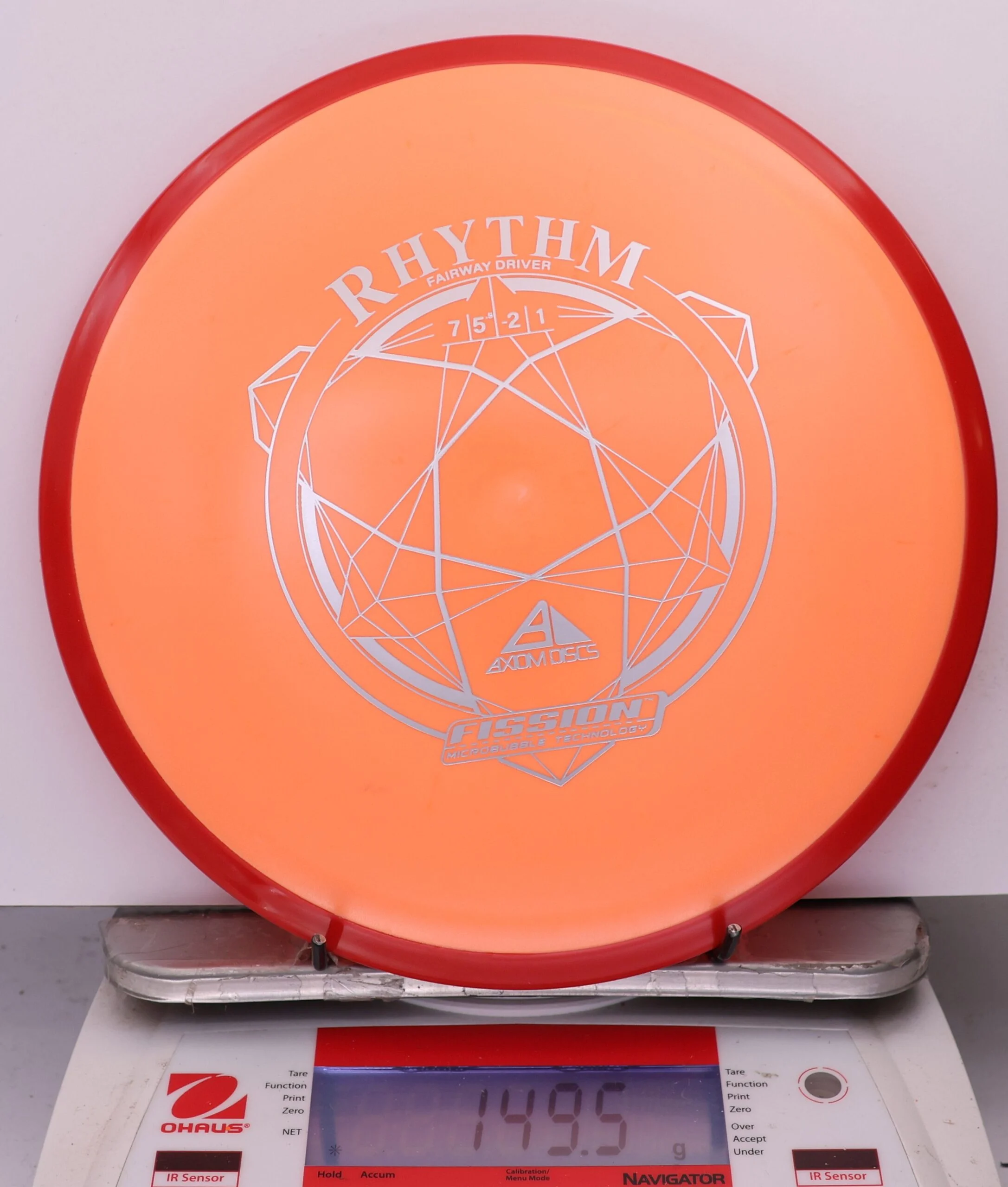 1000303 Fission Rhythm - #593 Red-Orange, 150