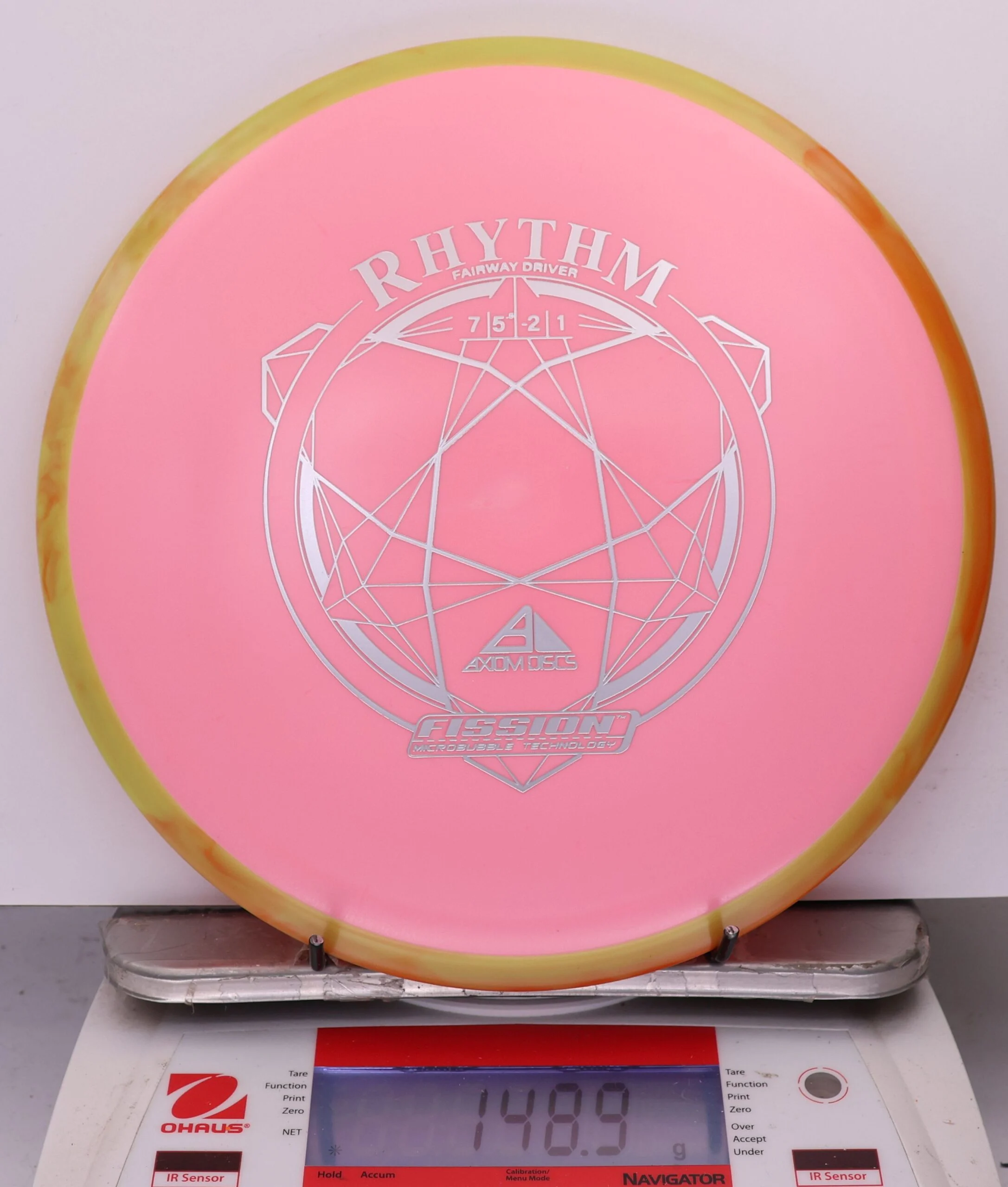 1000304 Fission Rhythm - #594 OrangeYellow-Pink, 149