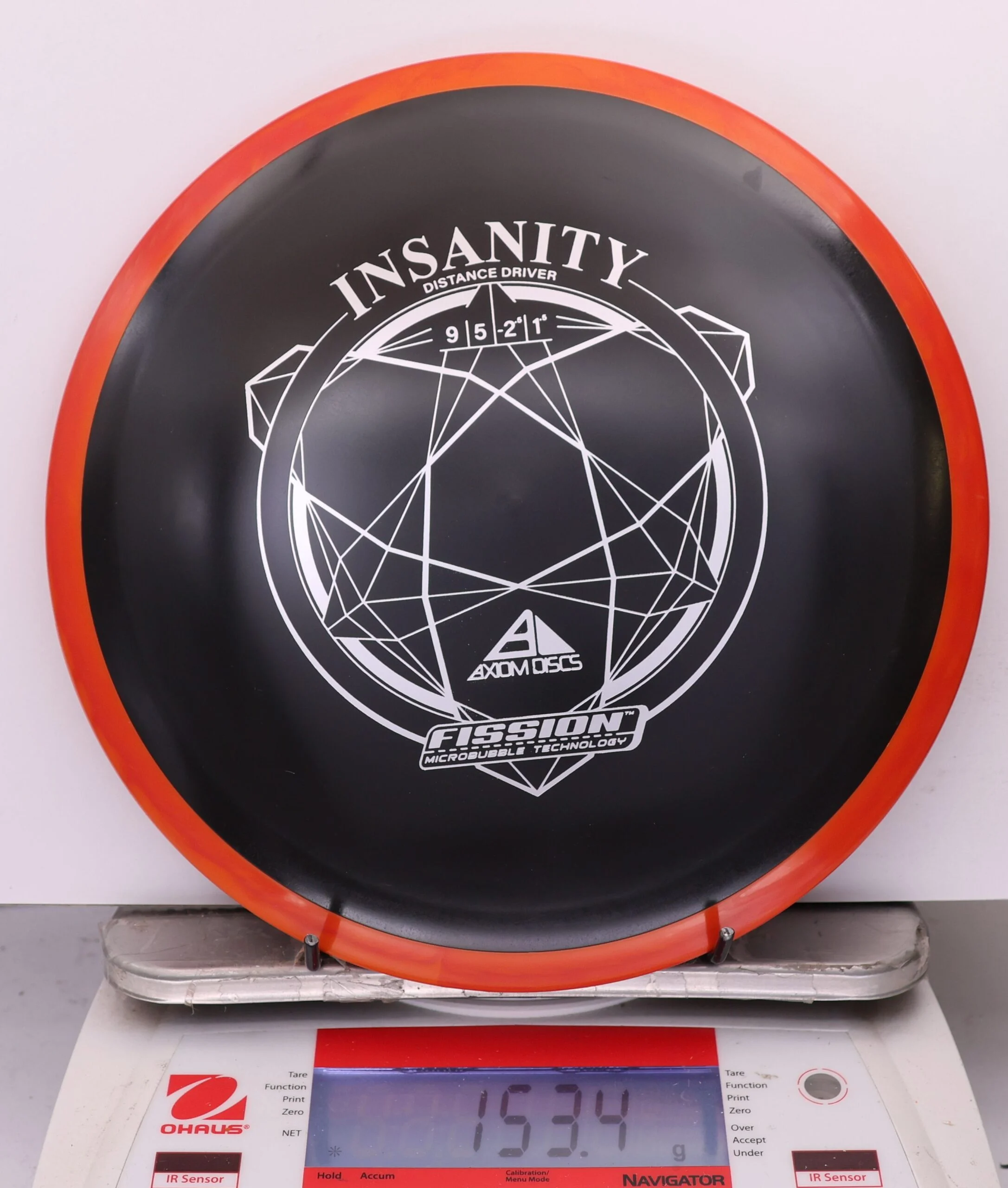 1000420 Fission Insanity - #590 RedOrange-Black, 153