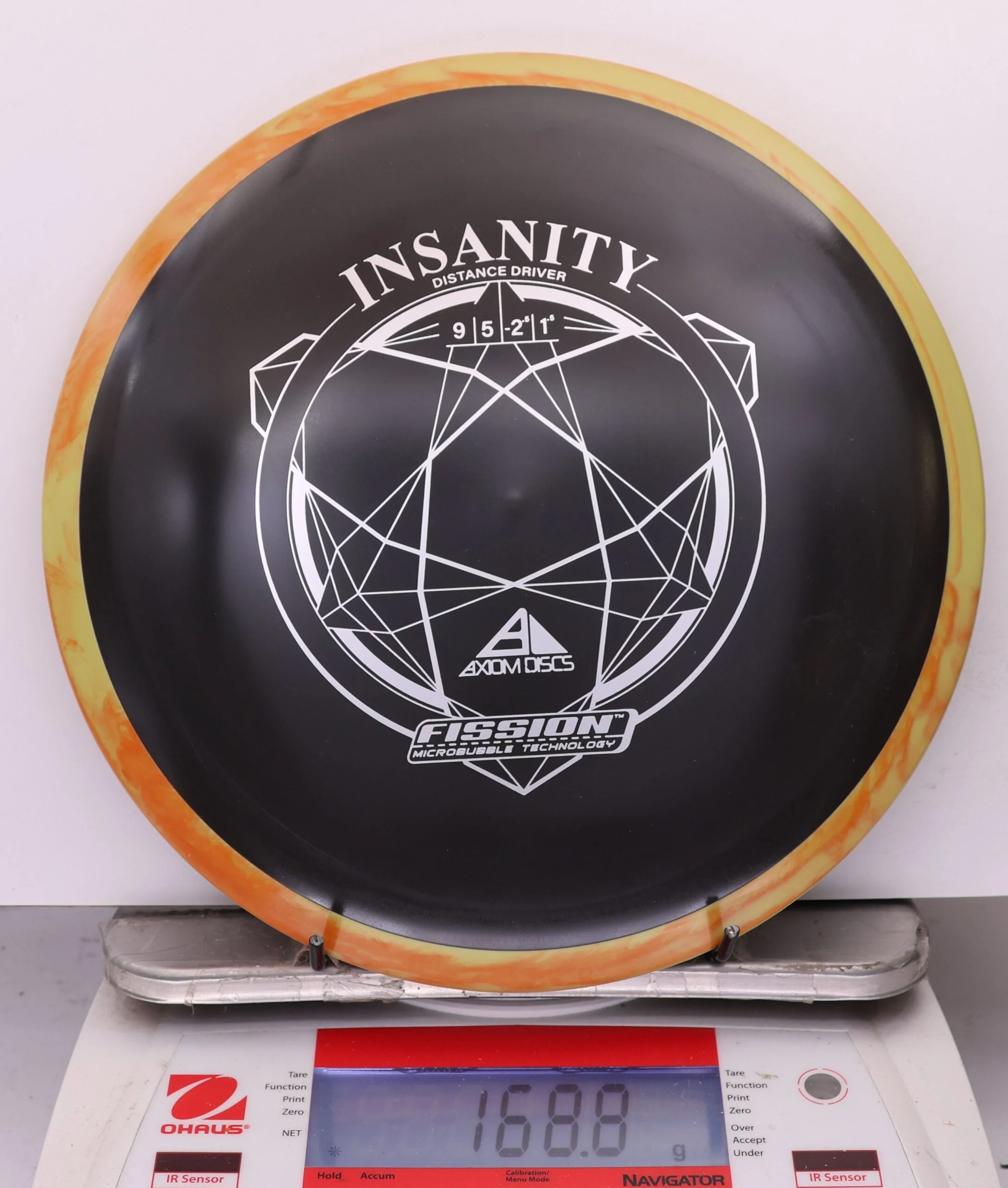 1000421 Fission Insanity - #591 OrangeYellow-Black, 169