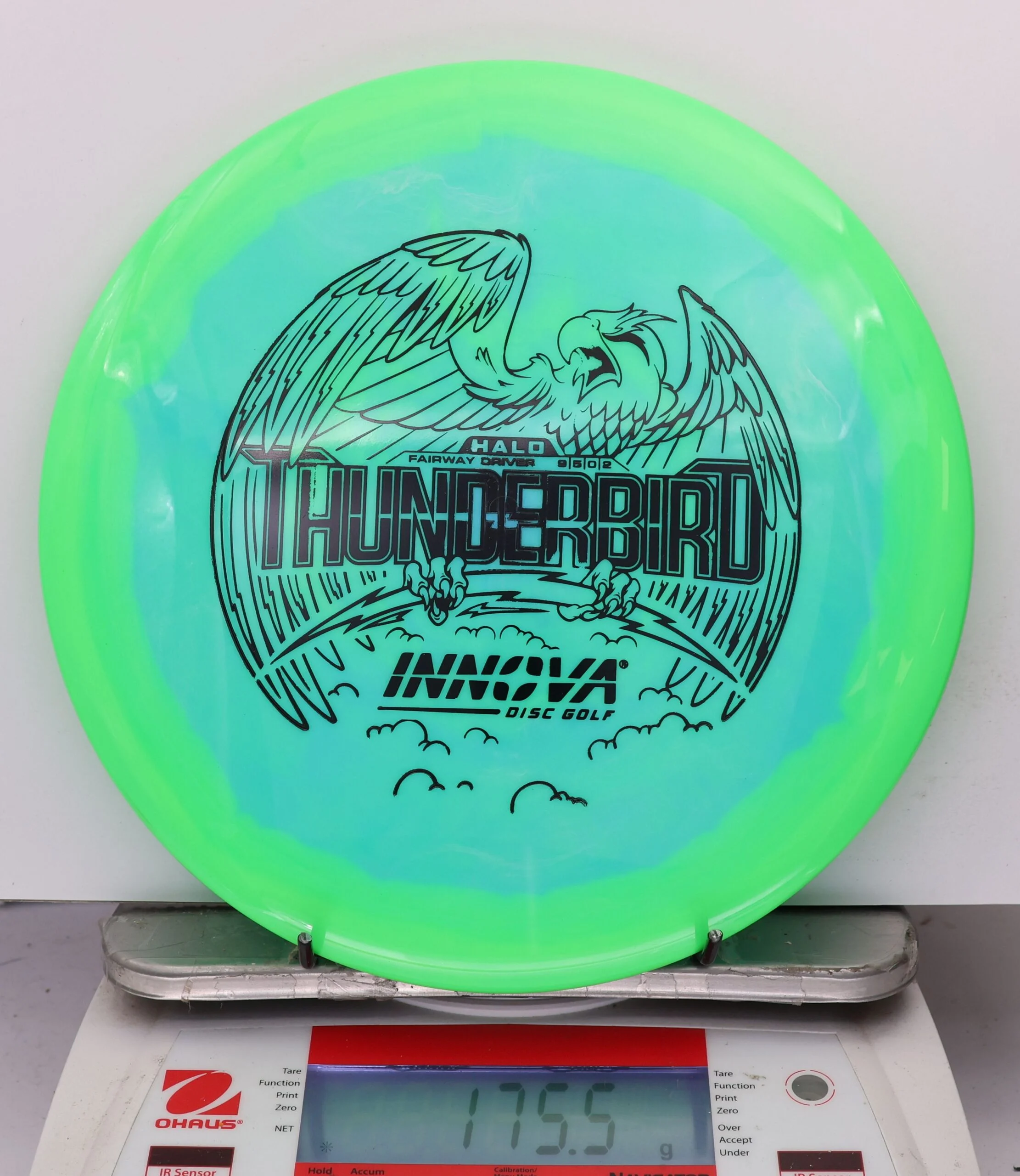 1002846 Halo Star Thunderbird - #966 Green-Teal, 176