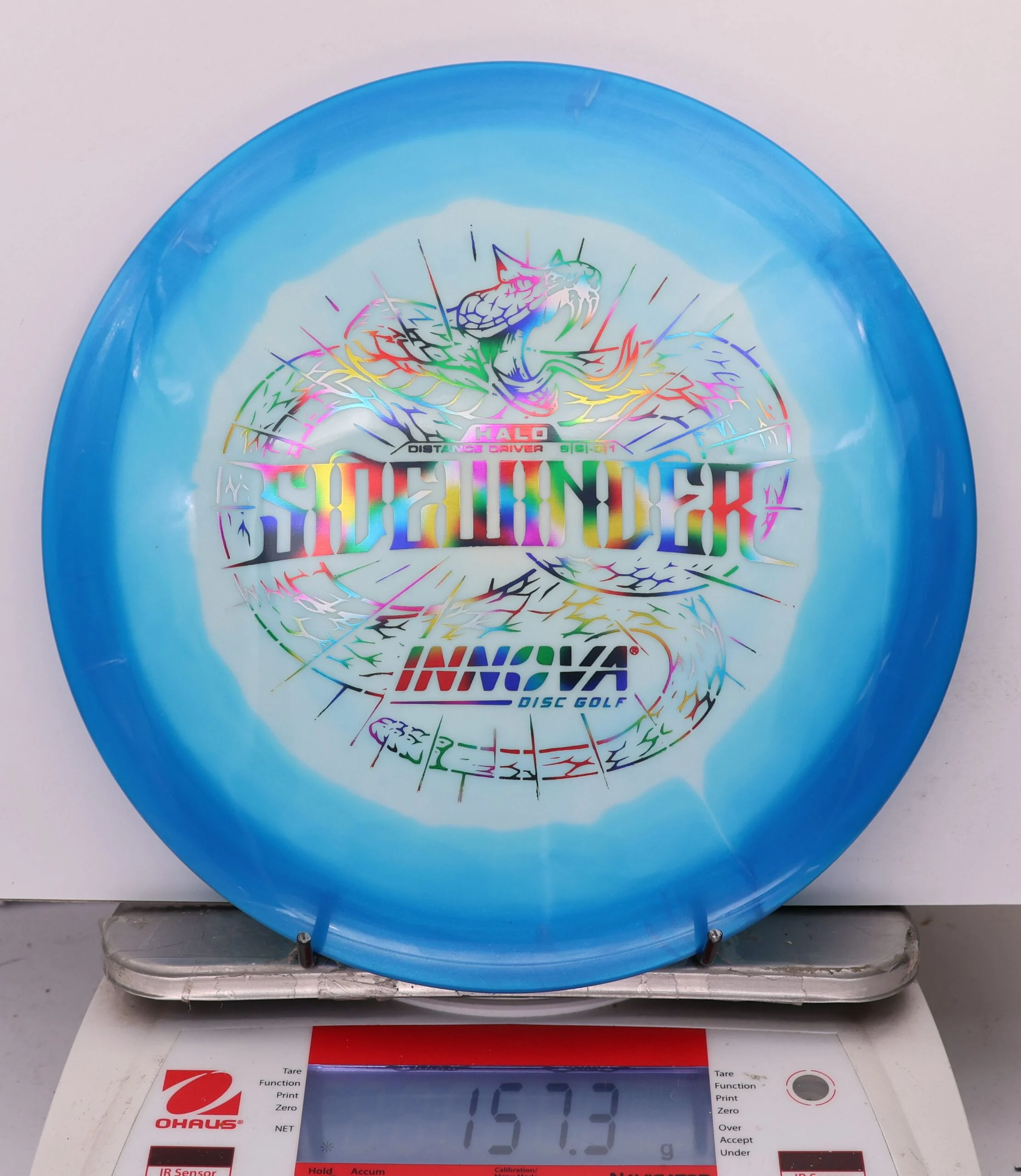 1002893 Halo Star Sidewinder - #967 Blue-White, 157
