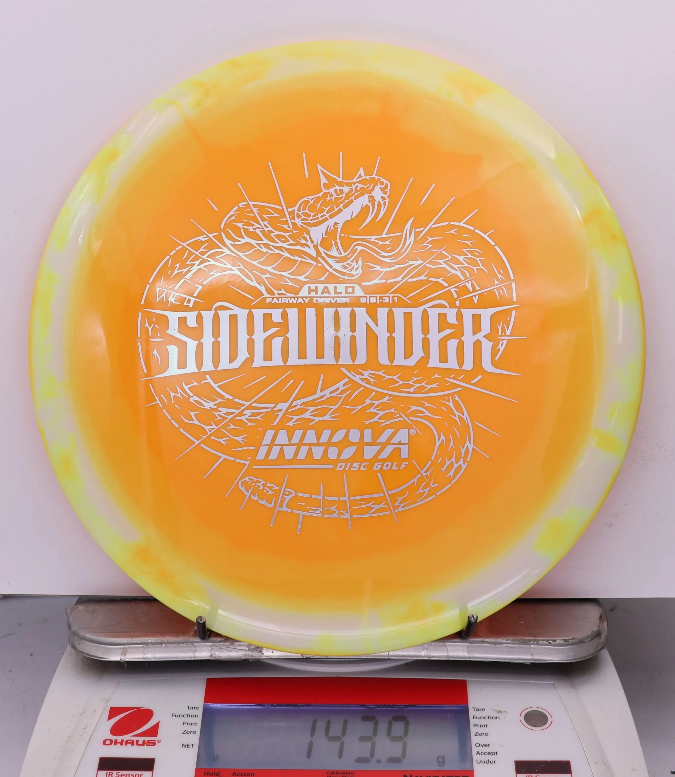 1002901 Halo Star Sidewinder - #970 WhiteYello-LtOrng, 144