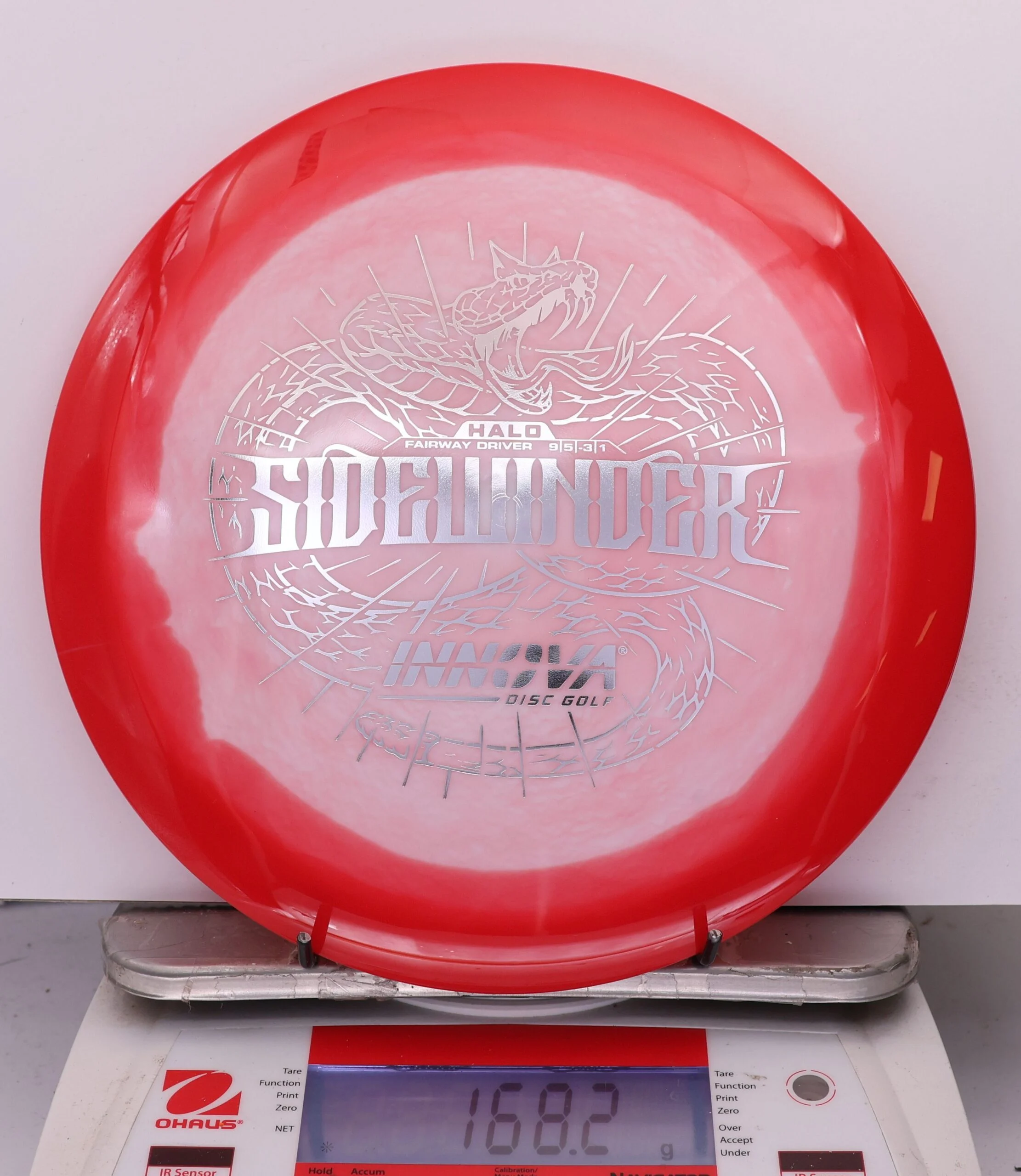 1002905 Halo Star Sidewinder - #974 Red-White, 168