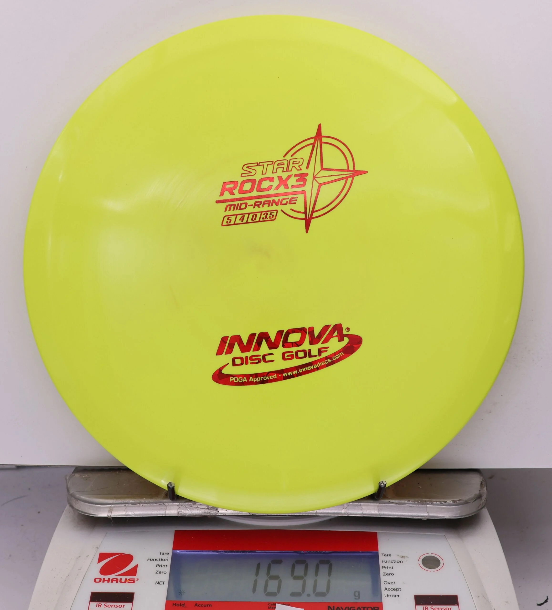 1003273 Star RocX3 - #971 Yellow, 169