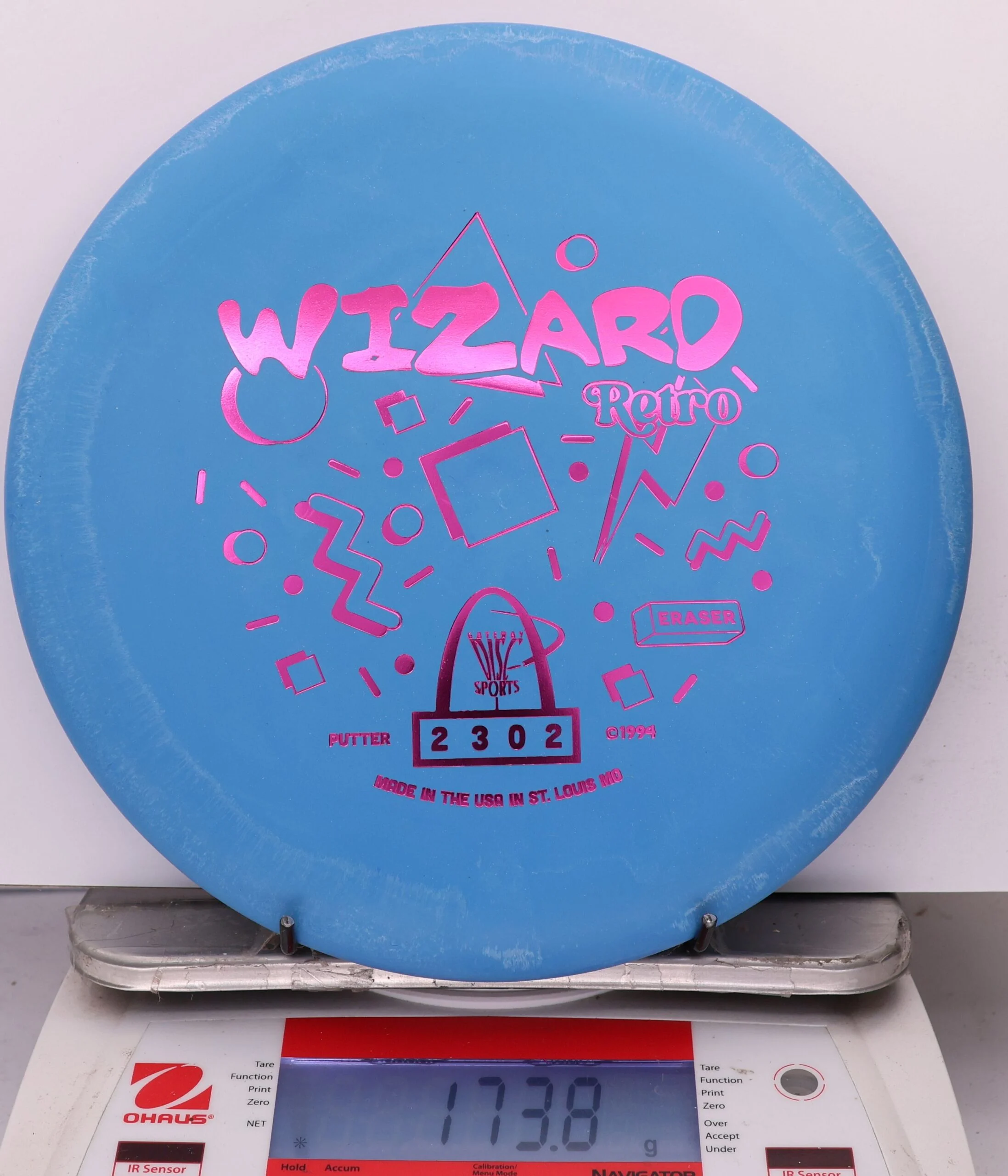 1003679 Eraser Retro Wizard - #525 SS Blue, 174