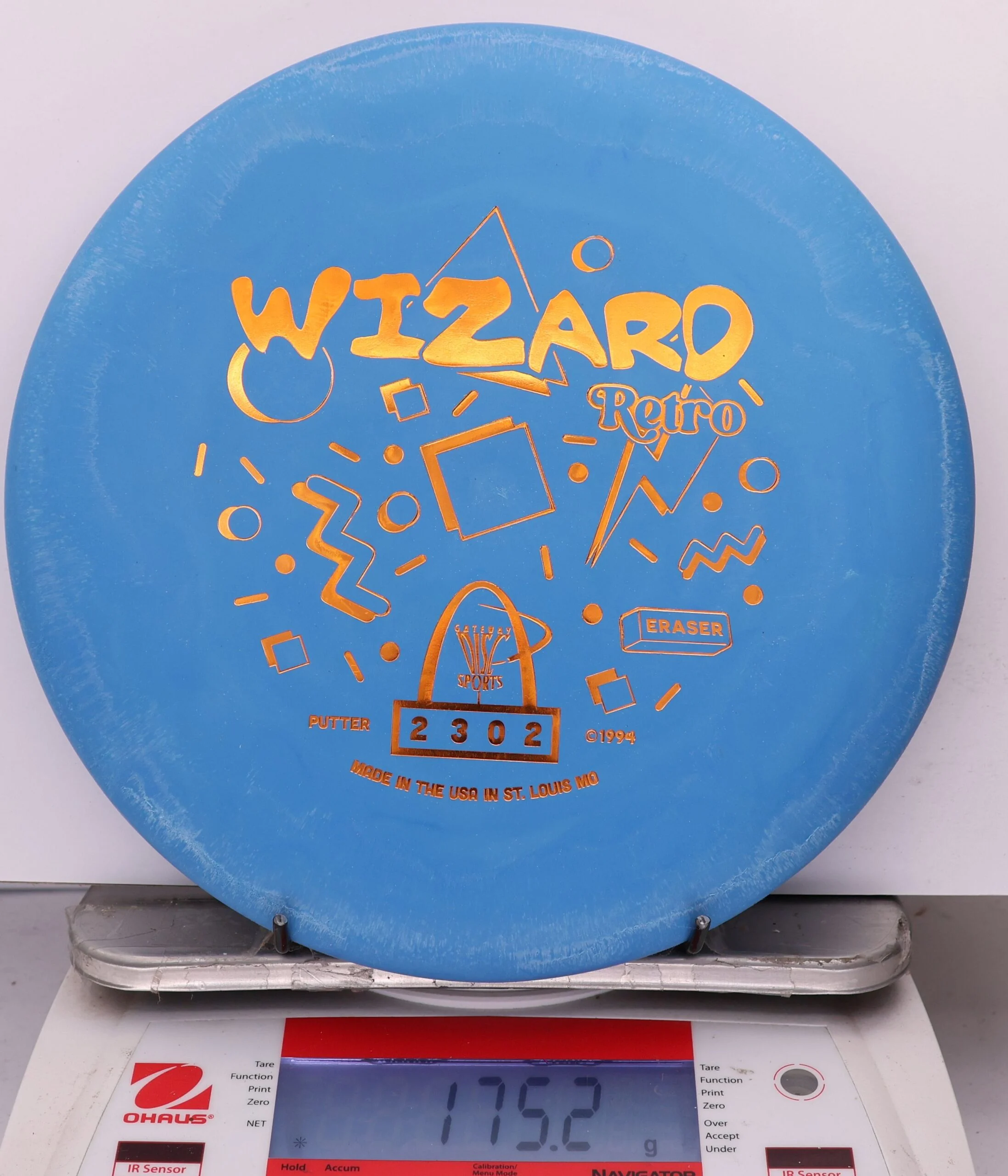 1003680 Eraser Retro Wizard - #526 SS Blue, 175