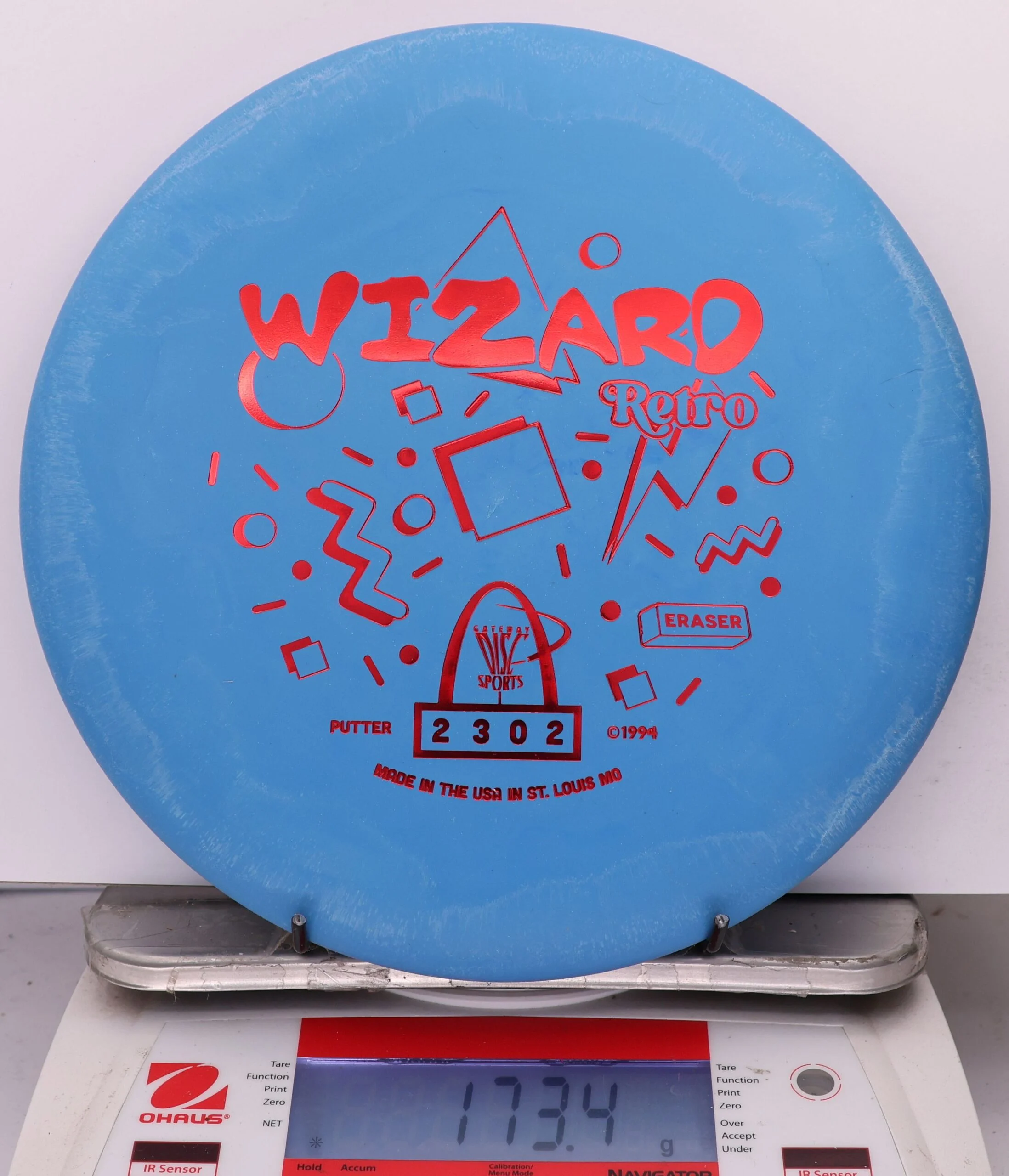 1003709 Eraser Retro Wizard - #531 SS Blue, 173