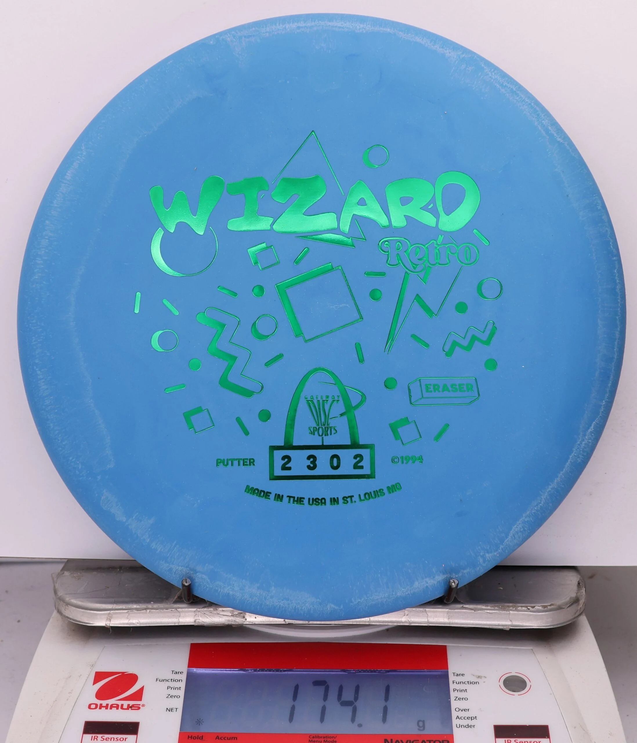 1003712 Eraser Retro Wizard - #534 SS Blue, 174