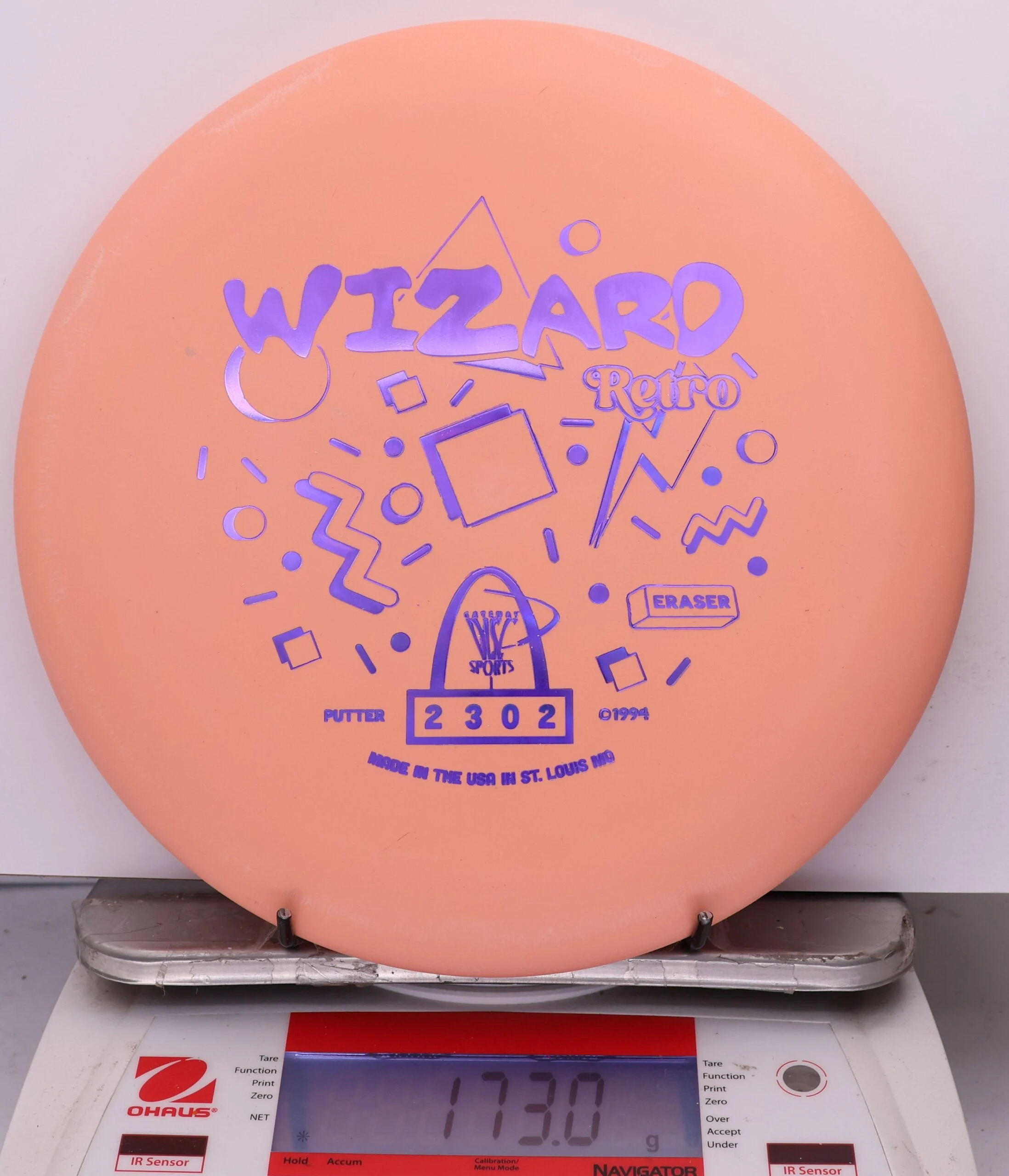 1003741 Eraser Retro Wizard - #539 SS LtOrange, 173