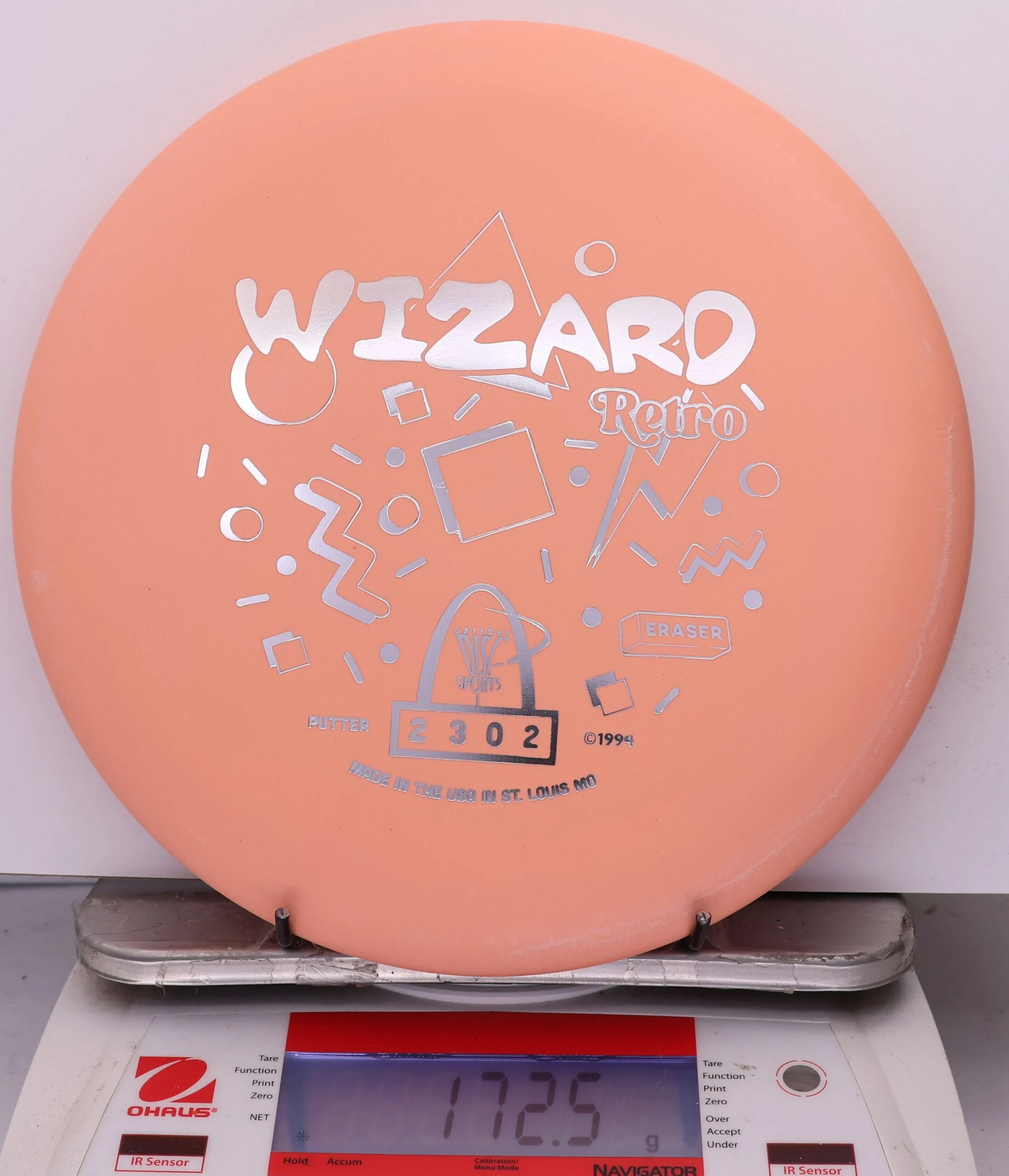 1003767 Eraser Retro Wizard - #541 SS LtOrange, 173