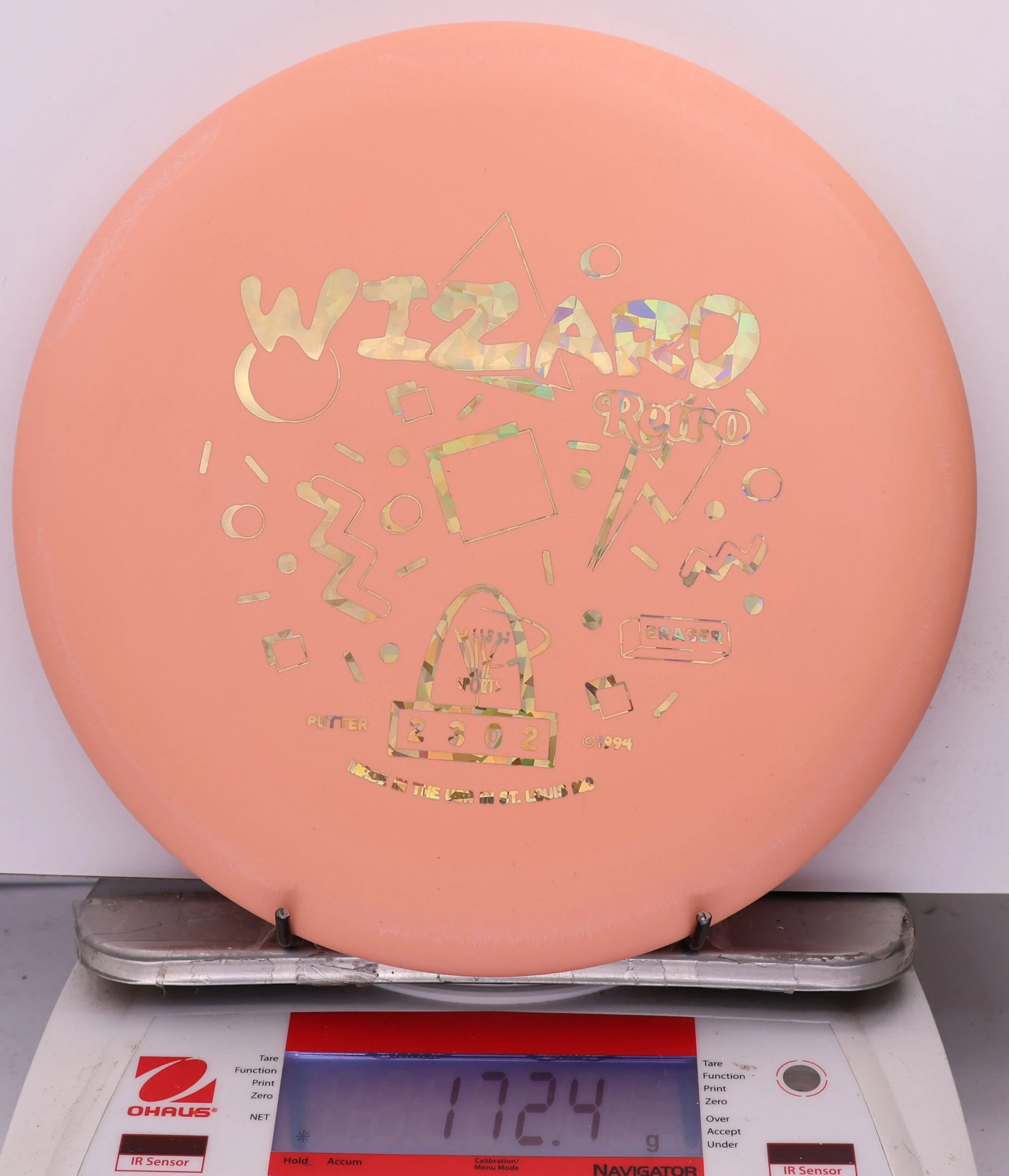 1003769 Eraser Retro Wizard - #543 SS LtOrange, 172