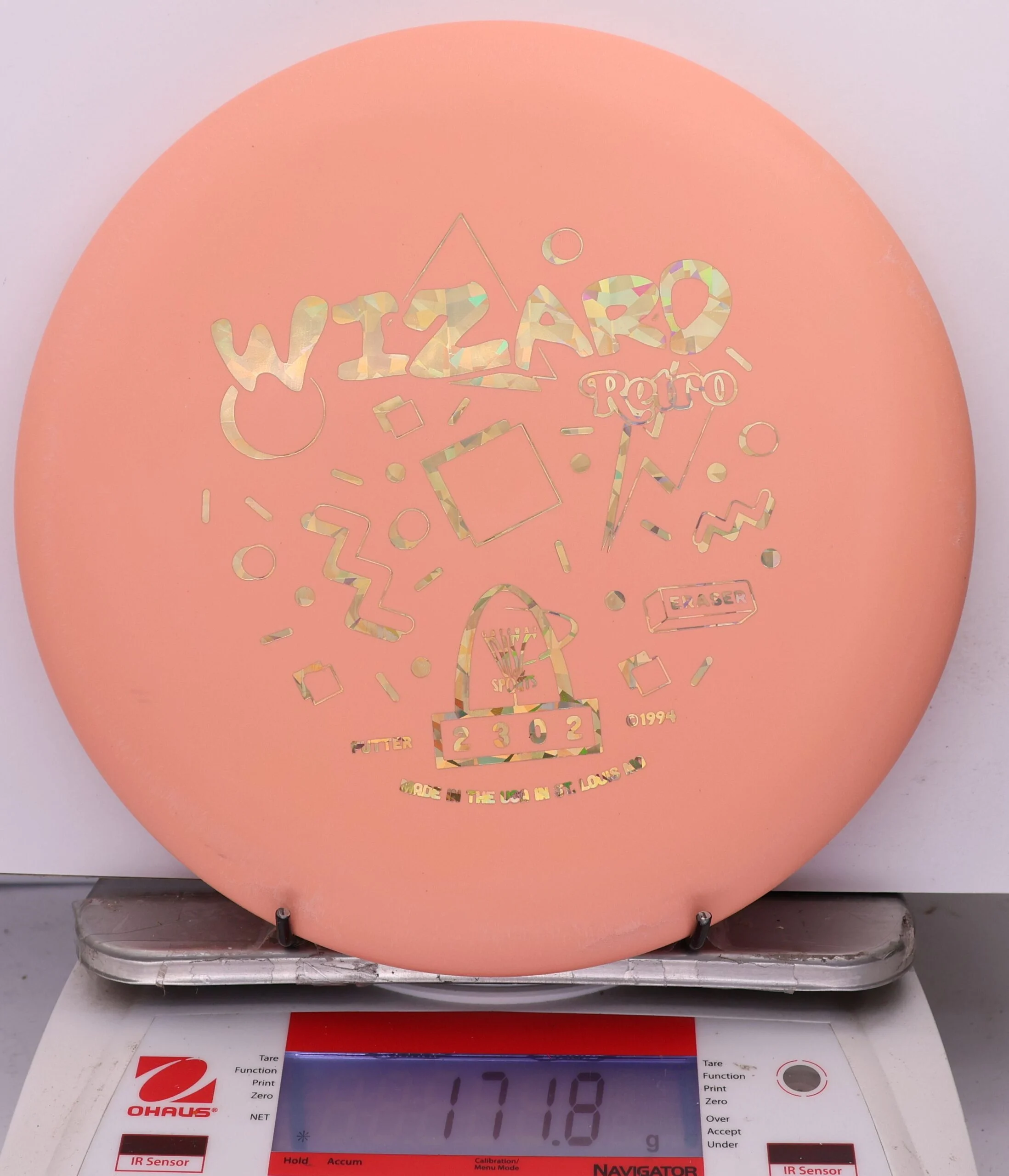 1003770 Eraser Retro Wizard - #544 SS LtOrange, 172