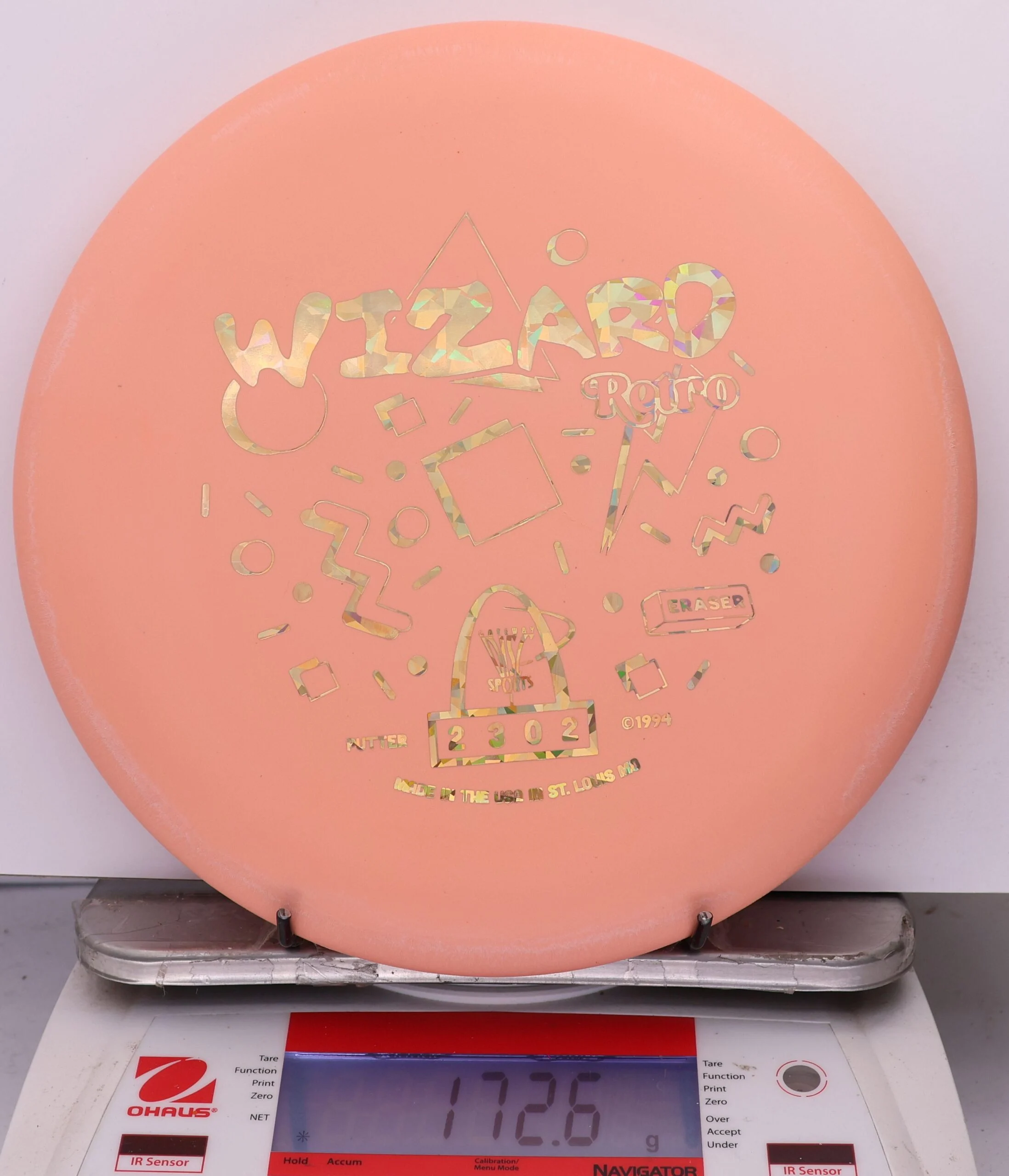 1003798 Eraser Retro Wizard - #548 SS LtOrange, 173