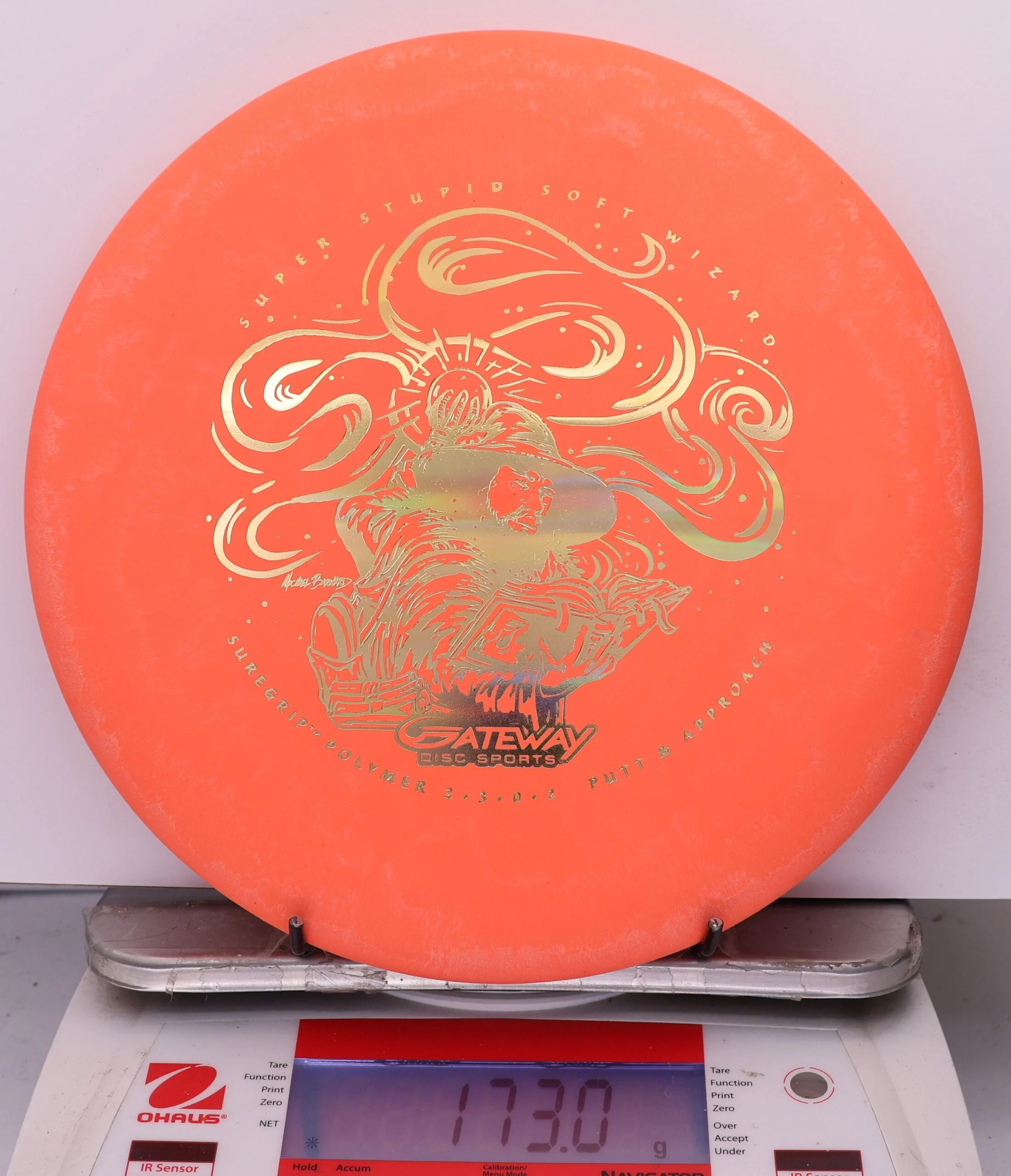1004137 Super Stupid Soft SureGrip Wizard - #531 Orange, 173