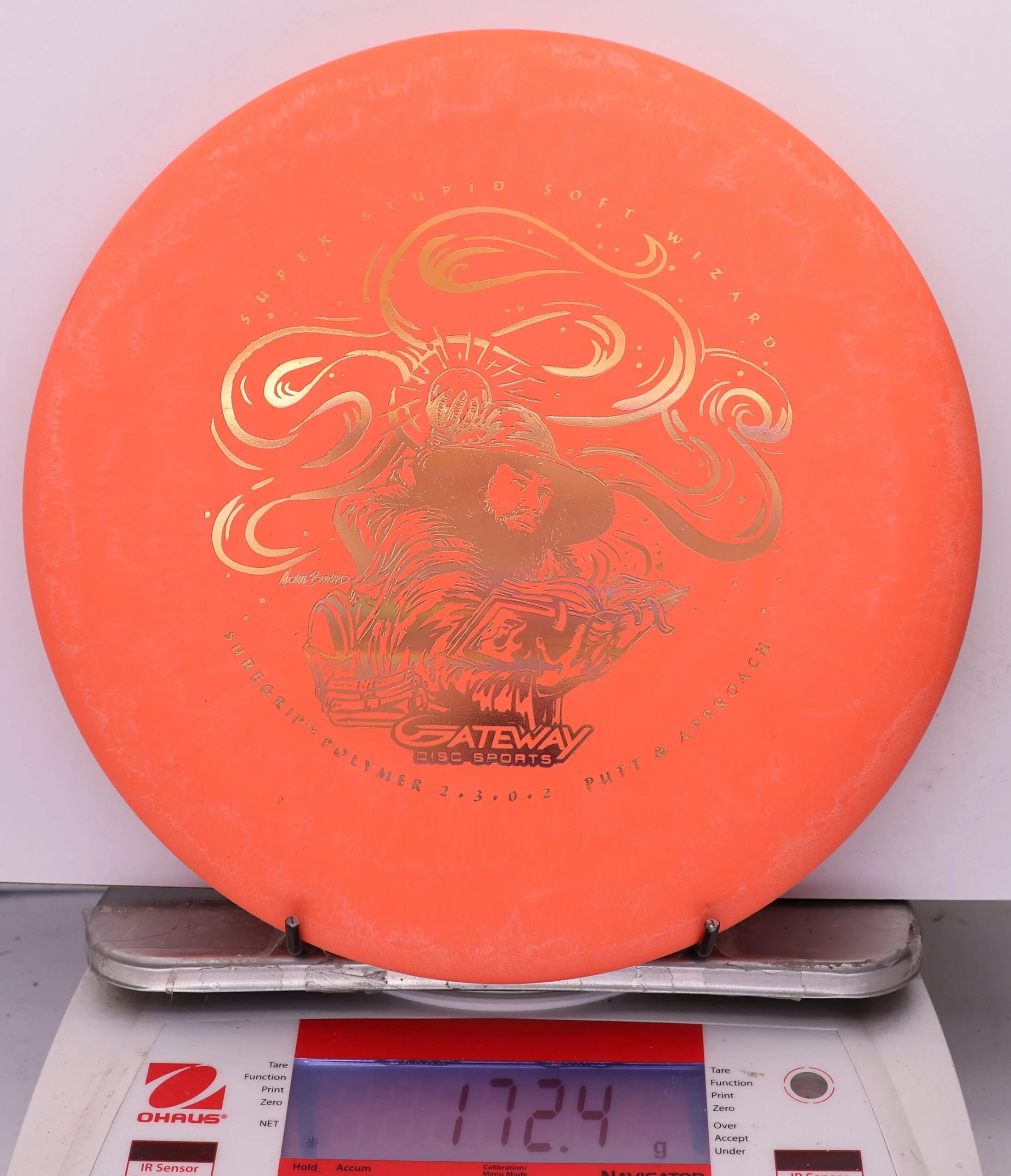 1004138 Super Stupid Soft SureGrip Wizard - #532 Orange, 172