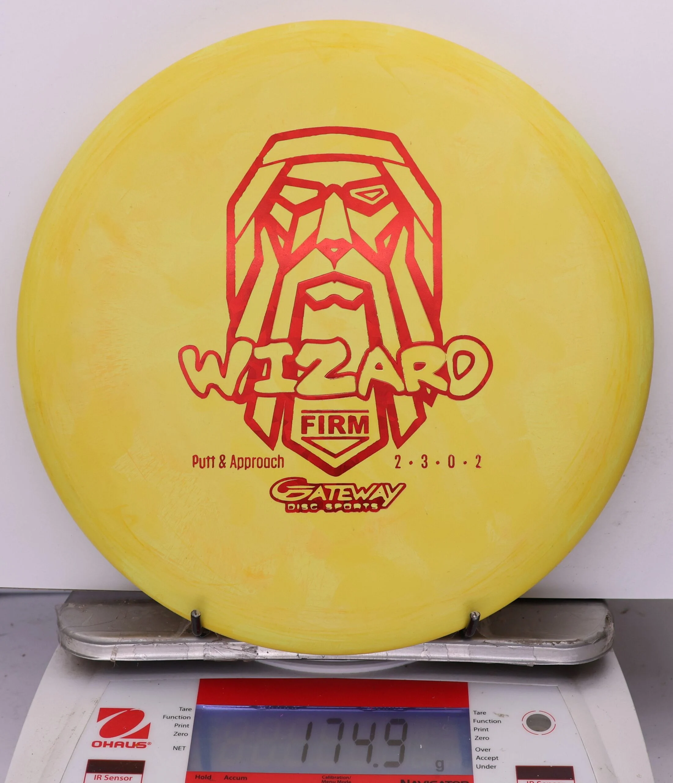 1004289 Firm SureGrip Wizard - #527 Yellow, 175