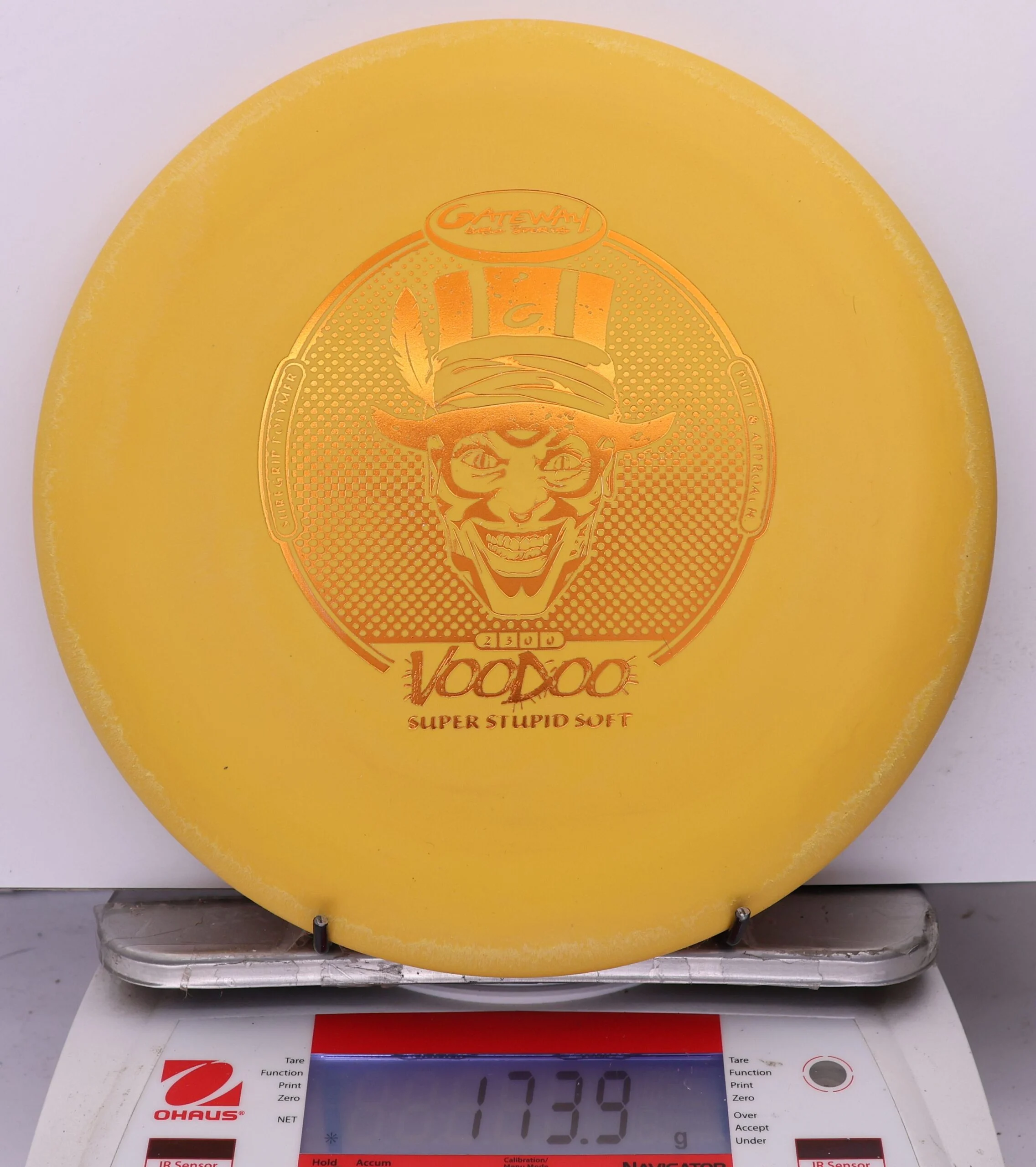1004699 Super Stupid Soft SureGrip Voodoo - #525 Yellow, 174