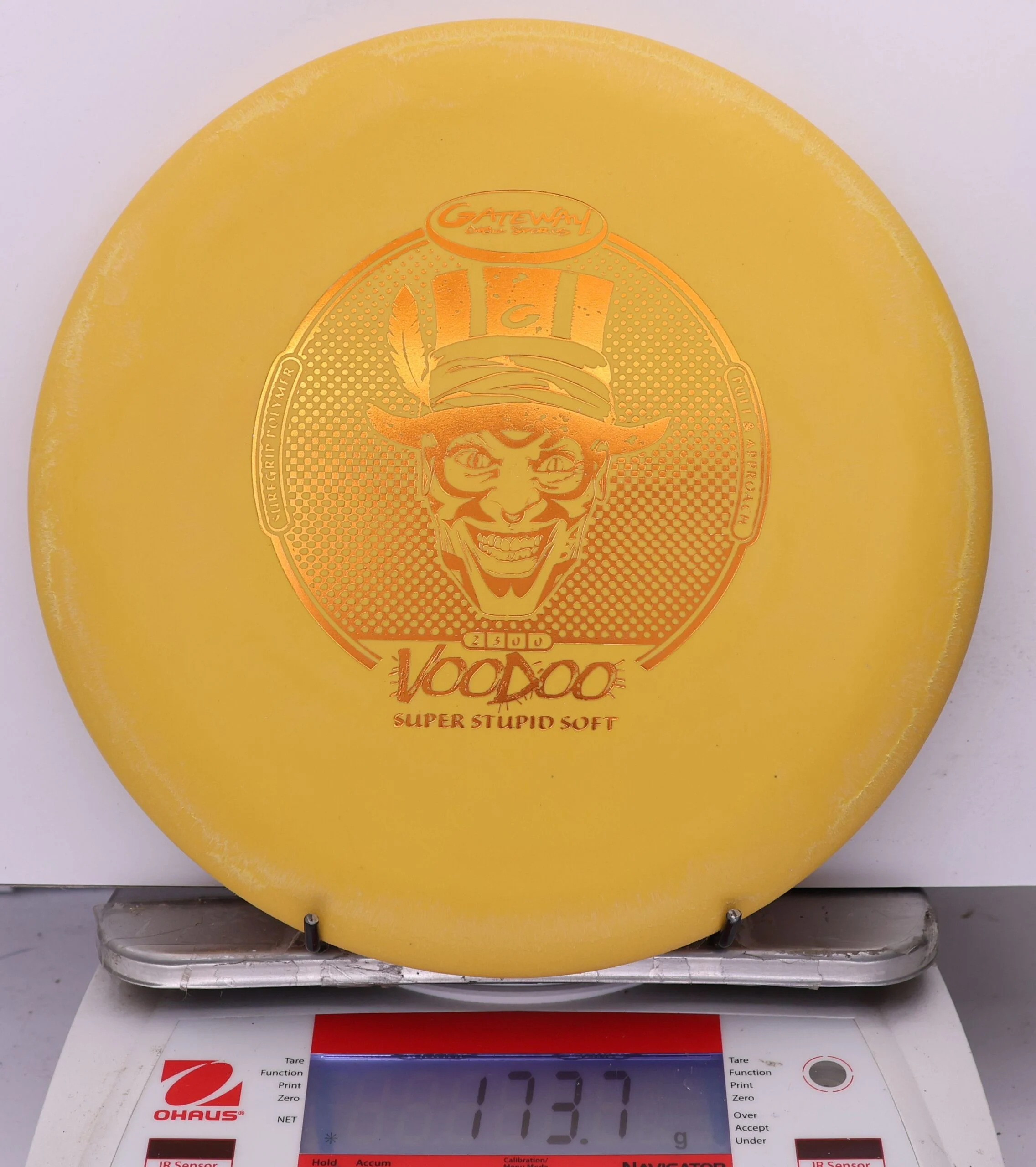 1004700 Super Stupid Soft SureGrip Voodoo - #526 Yellow, 174