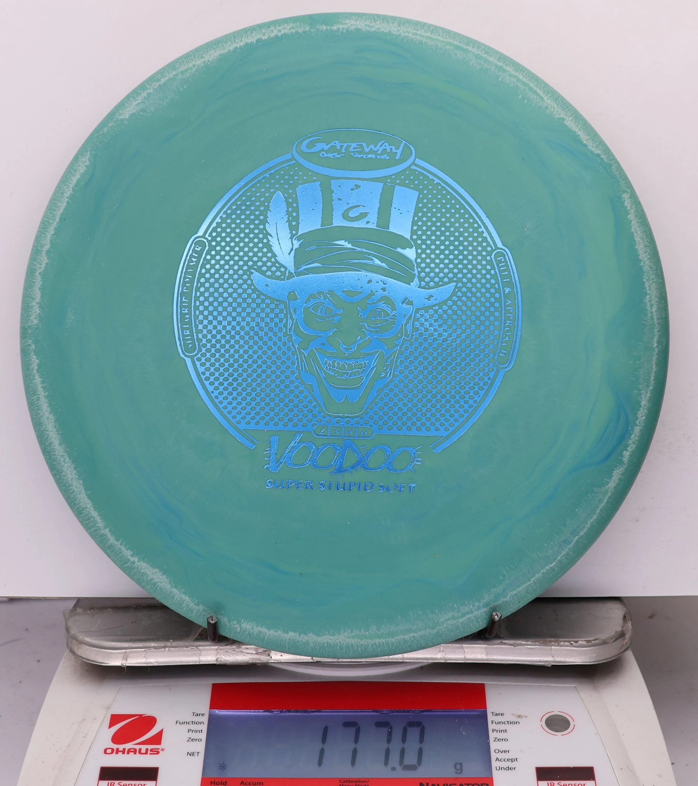 1004702 Super Stupid Soft SureGrip Voodoo - #528 Aqua, 177