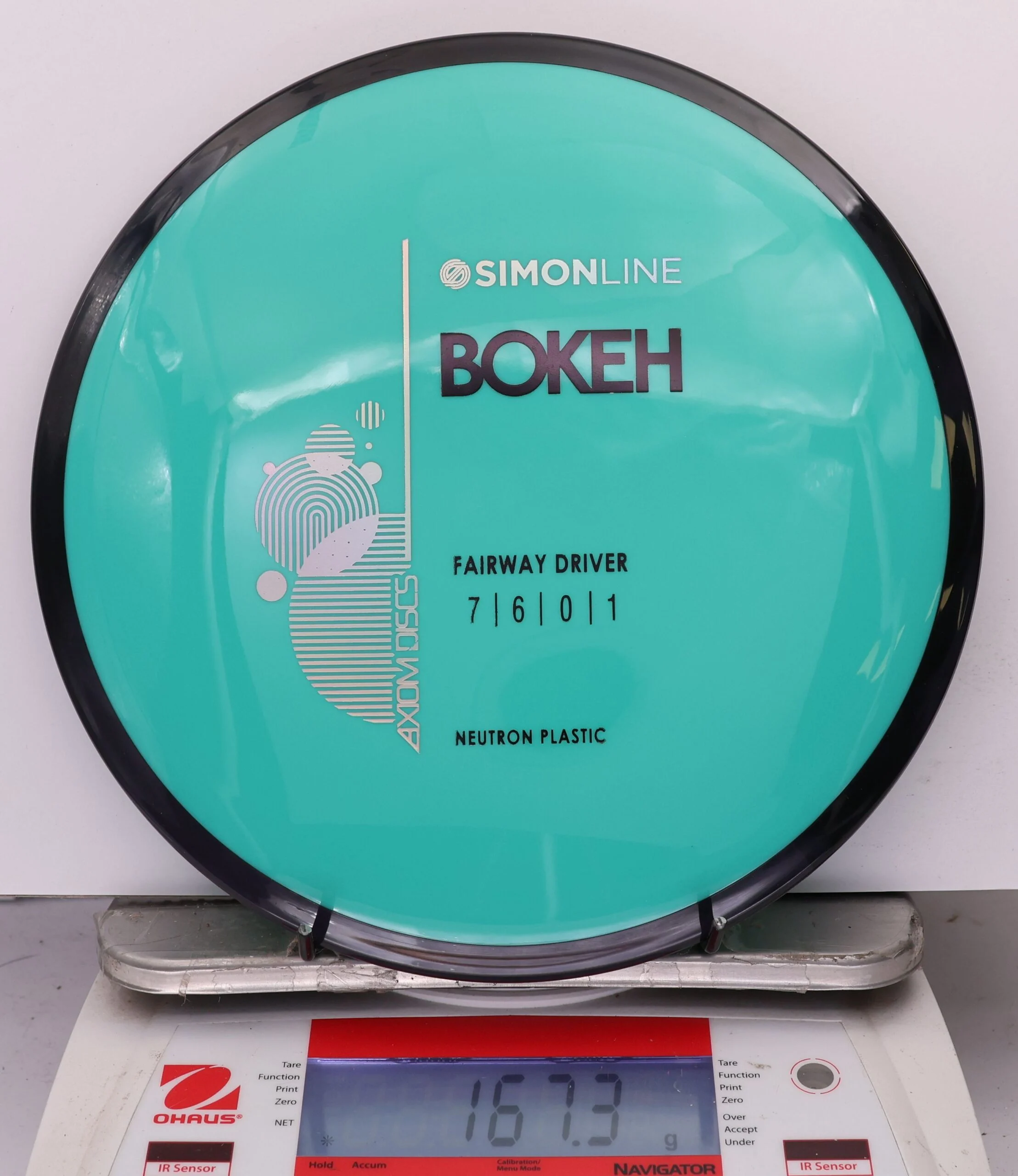 1004763 Simon Line Neutron Bokeh - #239 Black-Aqua, 167