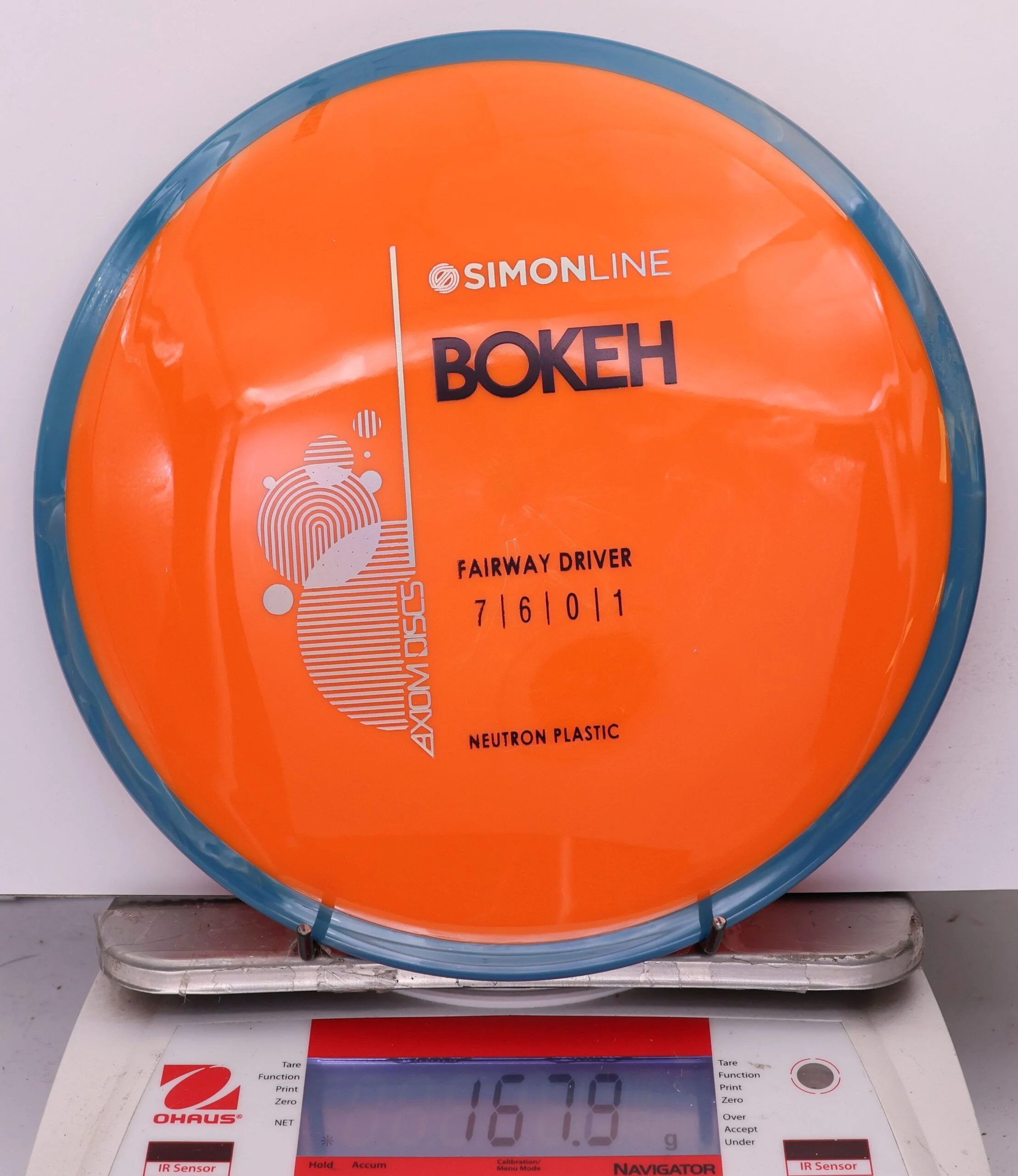 1004788 Simon Line Neutron Bokeh - #244 Blue-Orange, 168