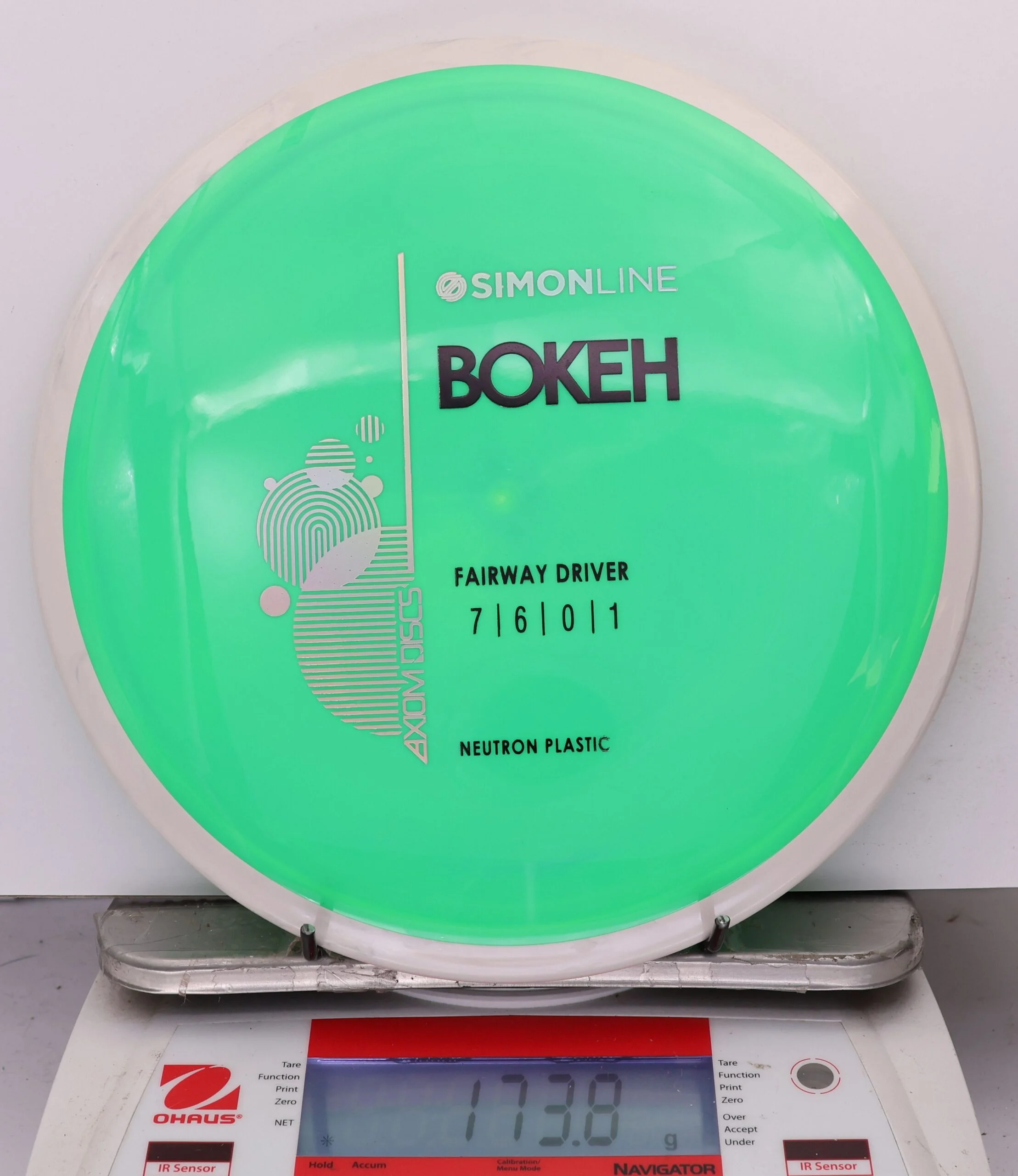 1004839 Simon Line Neutron Bokeh - #255 White-MintGreen, 174