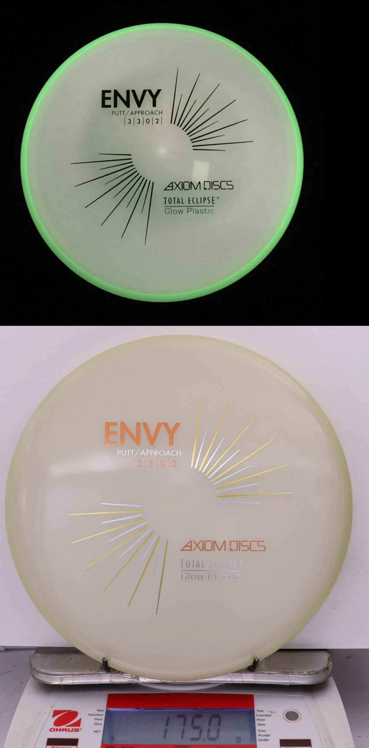 1005510 Total Eclipse Envy - #44 Green-White, 175