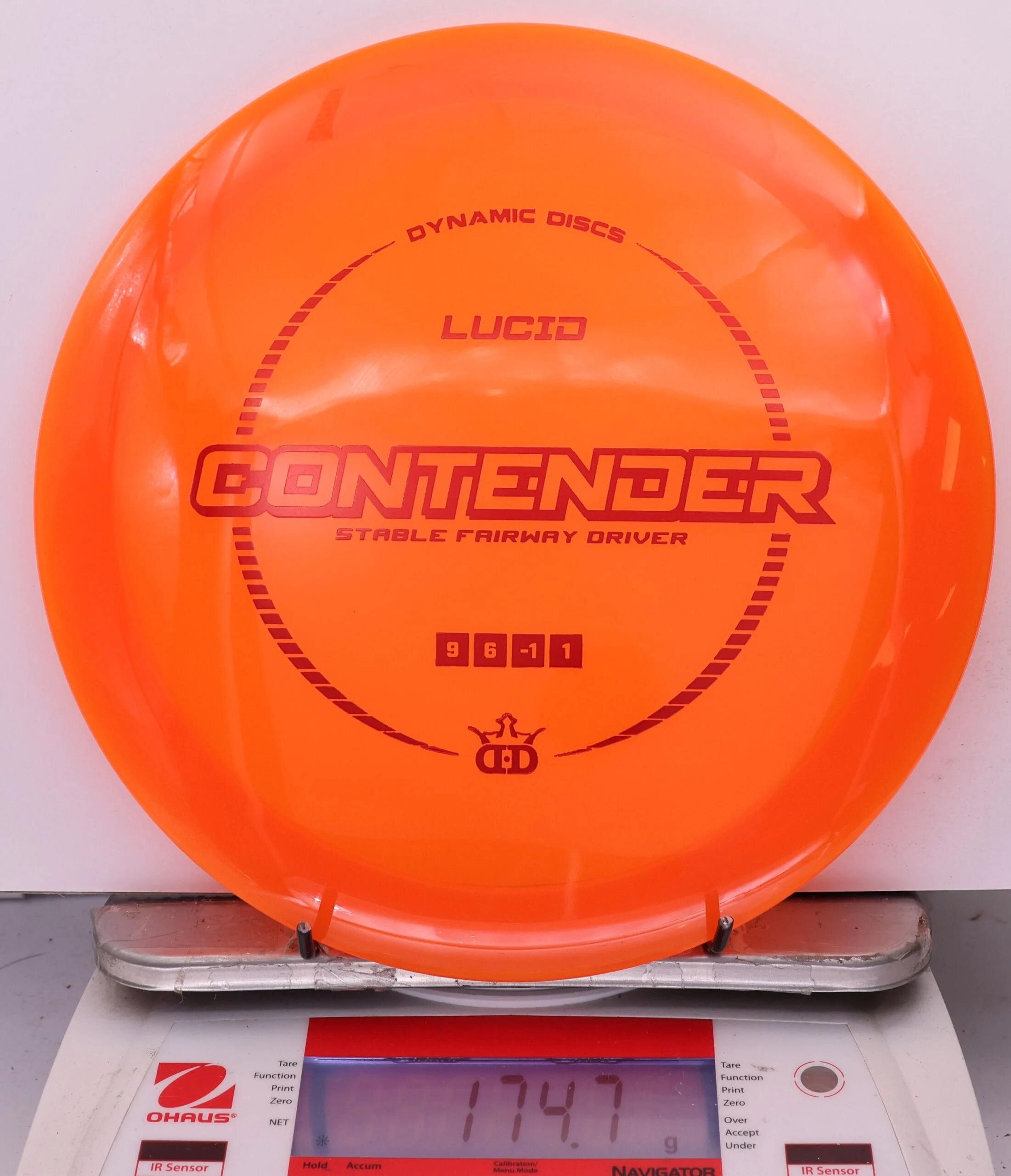 1005584 Lucid Contender - #242 Orange, 175