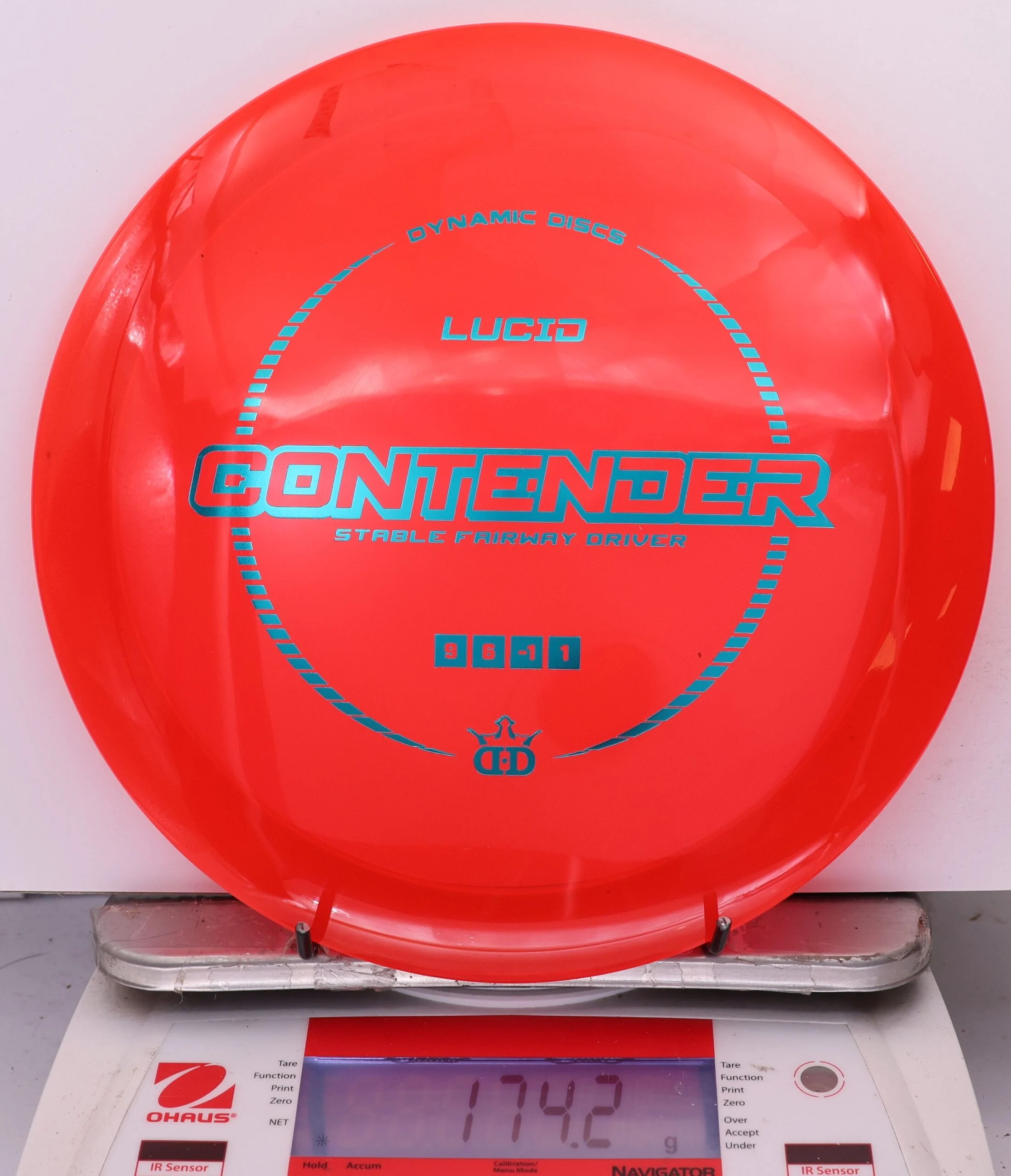 1005604 Lucid Contender - #247 Red, 174