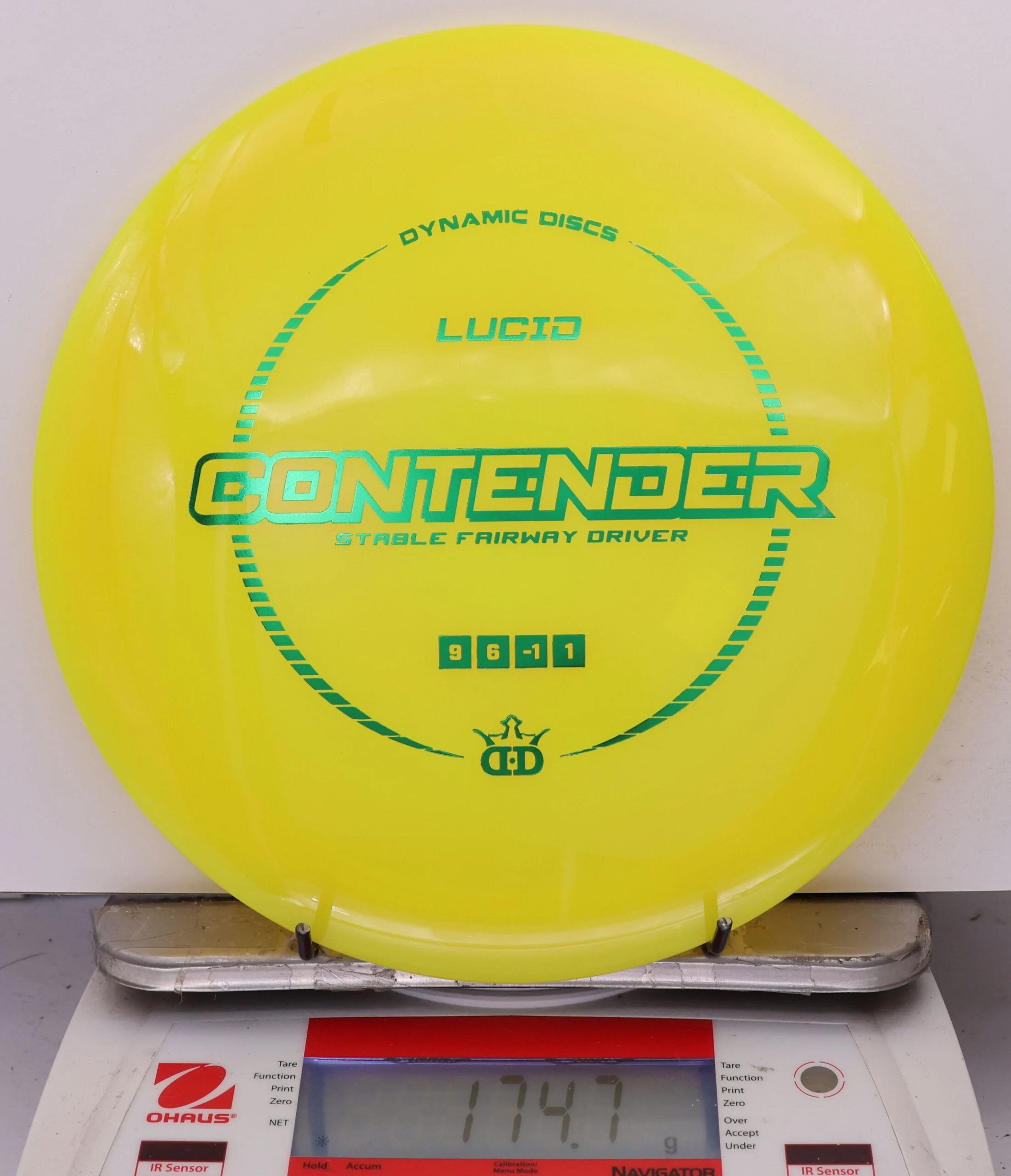 1005625 Lucid Contender - #253 Yellow, 175
