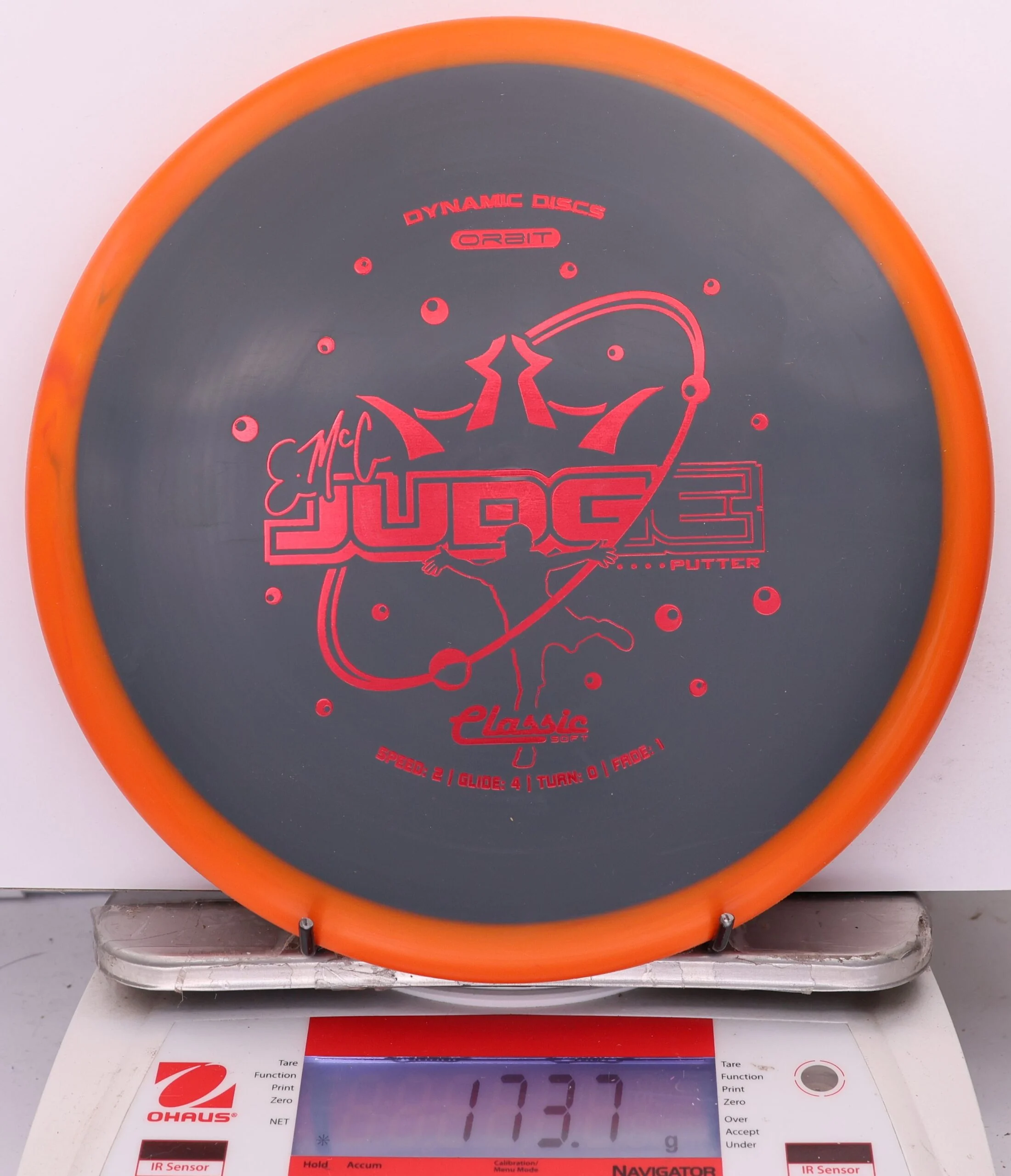 1005720 Classic Soft Orbit EMac Judge - #236 Orange-Gray, 174