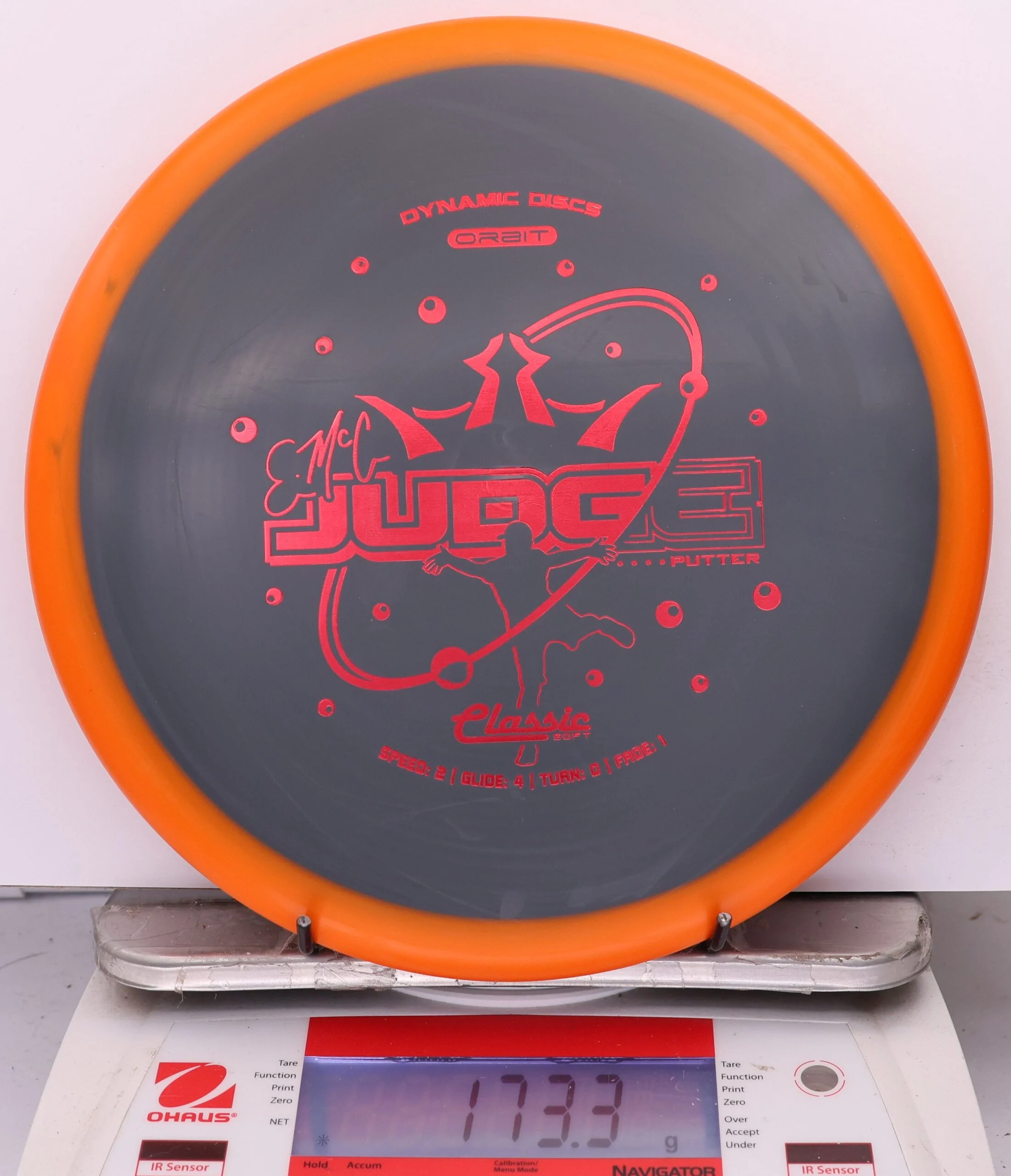 1005721 Classic Soft Orbit EMac Judge - #237 Orange-Gray, 173