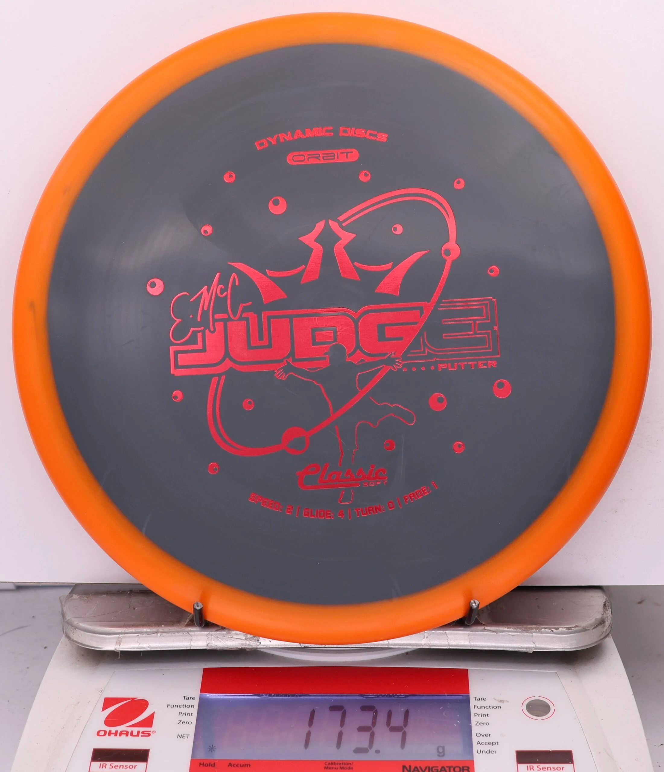 1005723 Classic Soft Orbit EMac Judge - #239 Orange-Gray, 173
