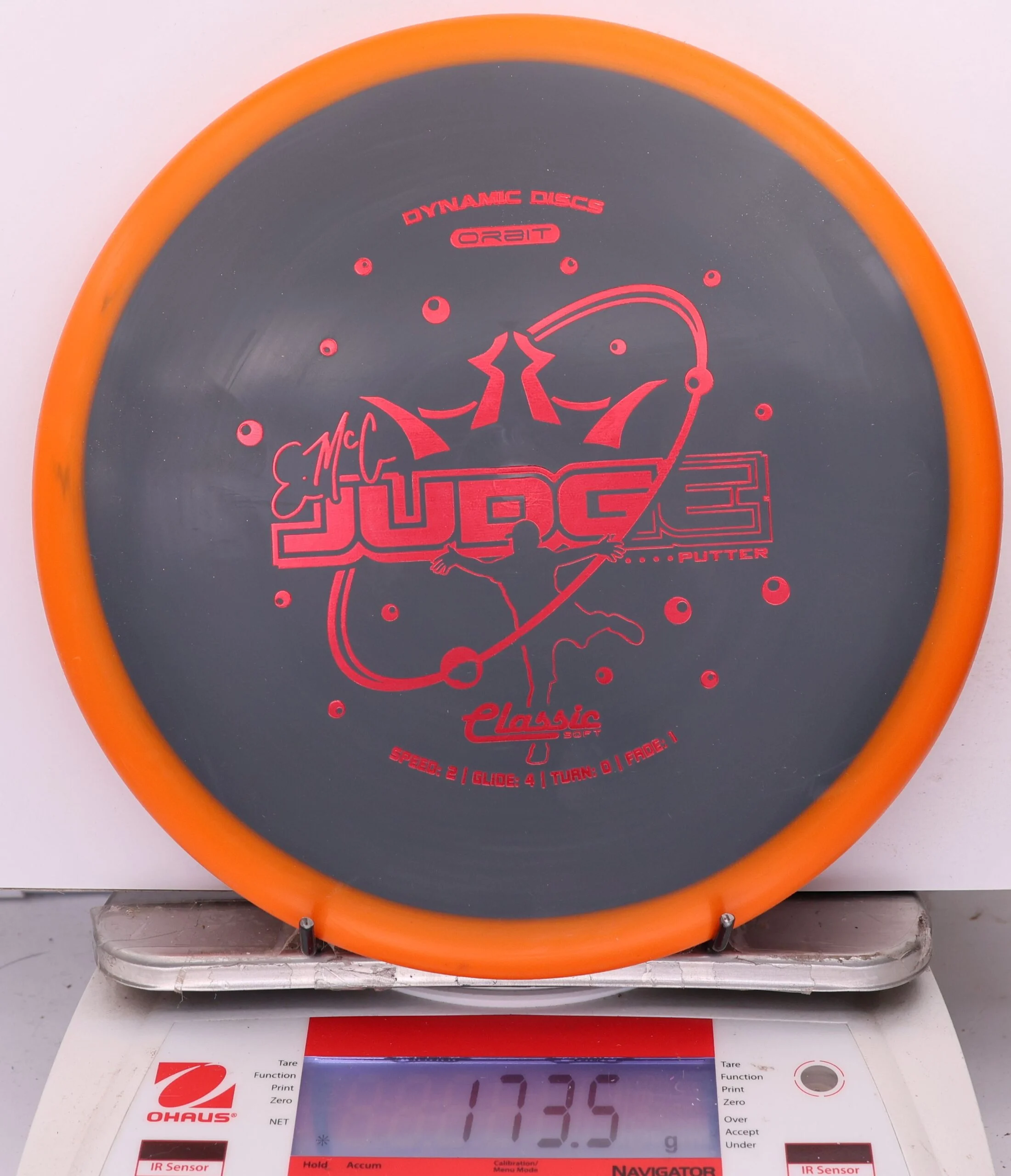 1005724 Classic Soft Orbit EMac Judge - #240 Orange-Gray, 174
