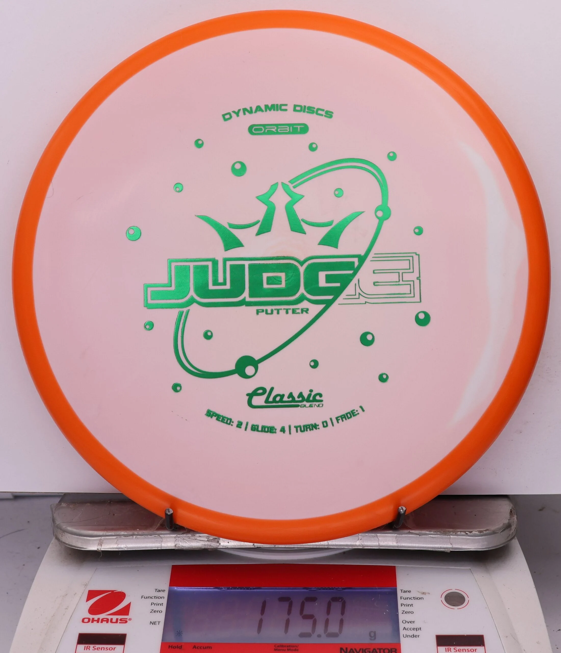 1006143 Classic Blend Orbit Judge - #238 Orange-White, 175