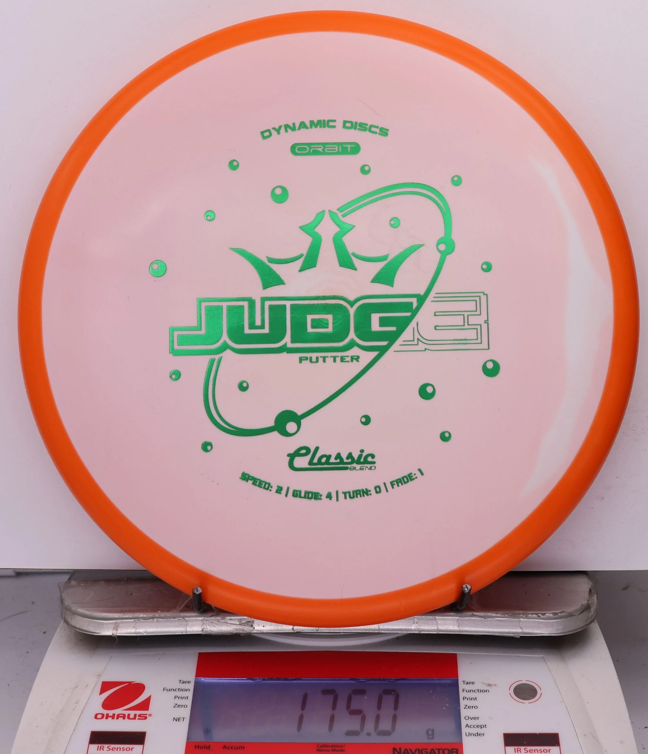 1006144 Classic Blend Orbit Judge - #239 Orange-White, 175