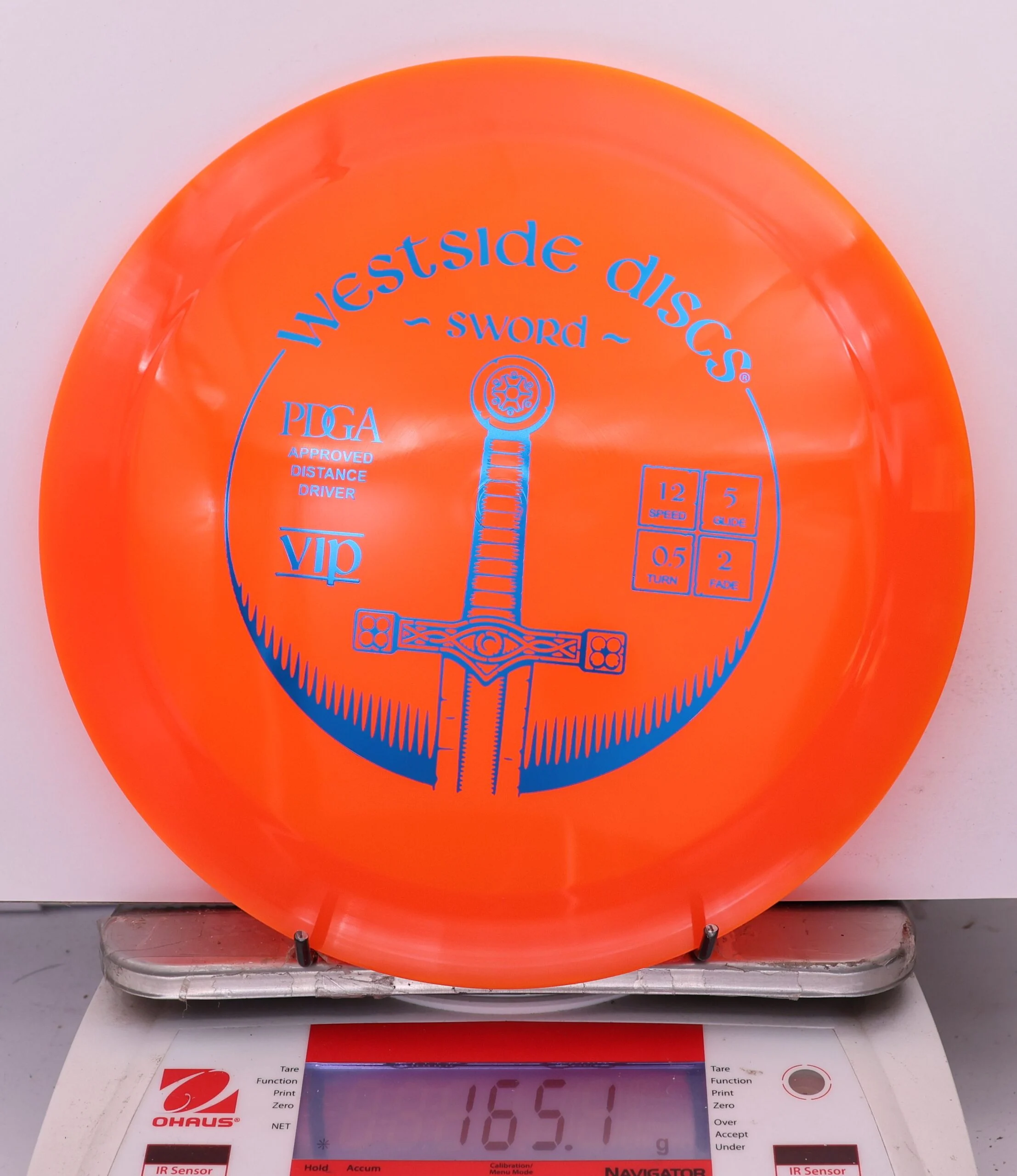 1007308 VIP Sword - #240 Orange, 165