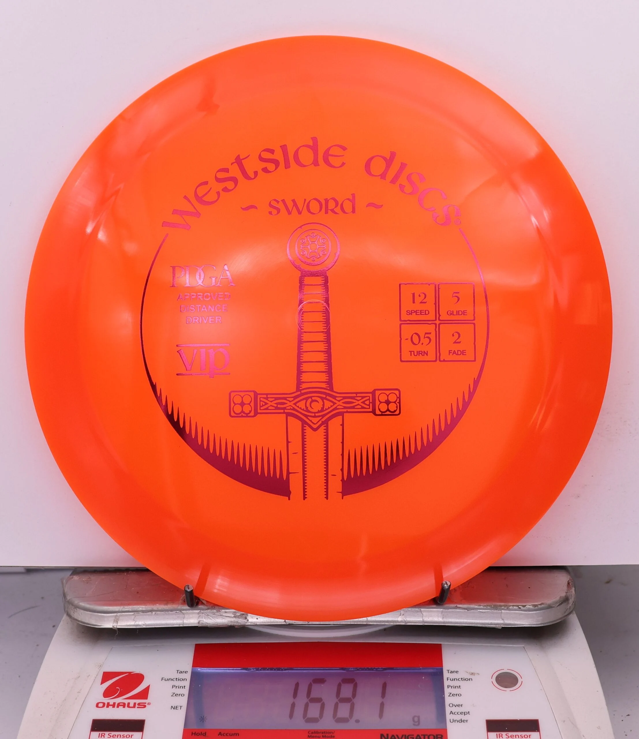 1007322 VIP Sword - #242 Orange, 168