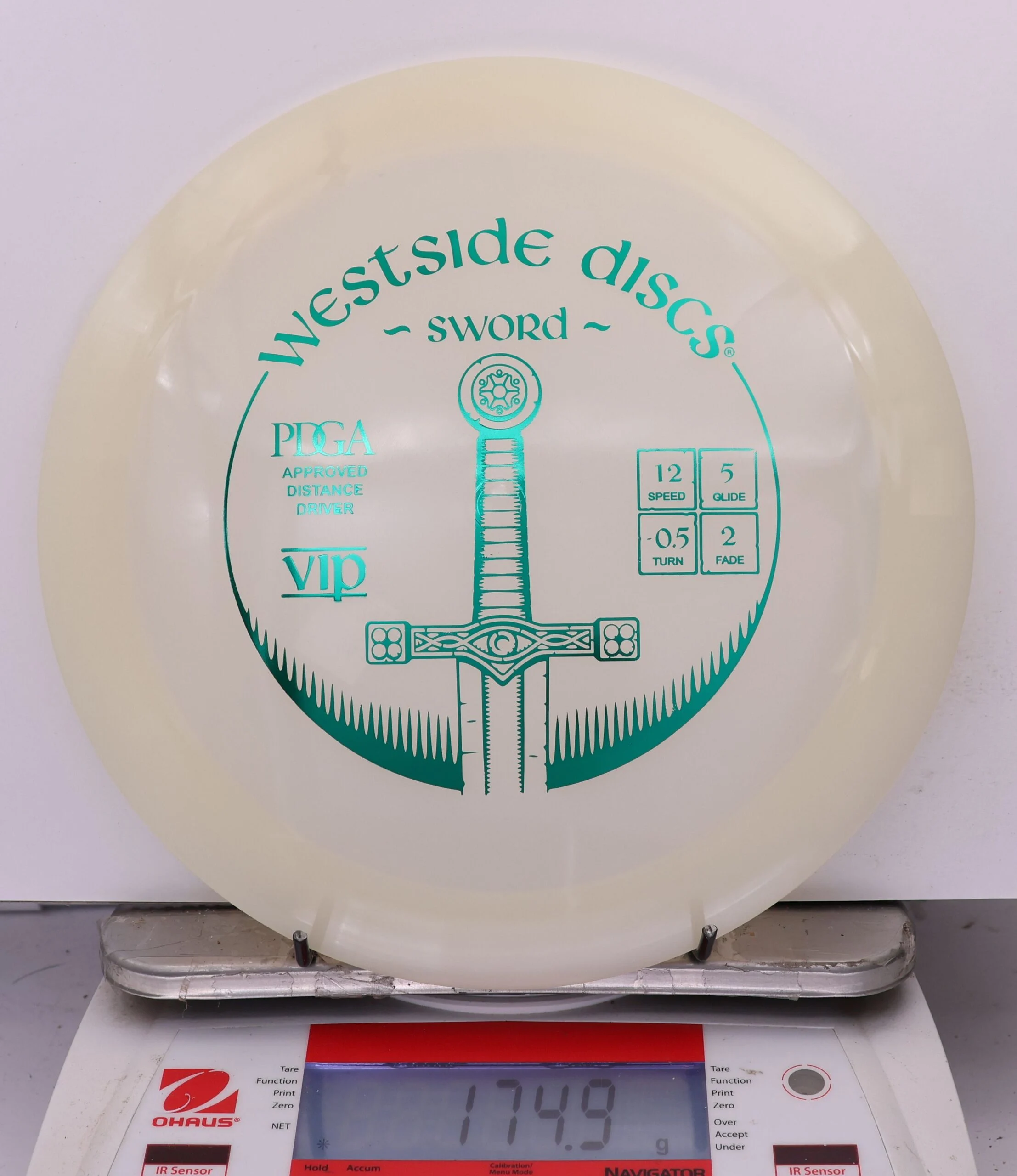 1007323 VIP Sword - #243 White, 175